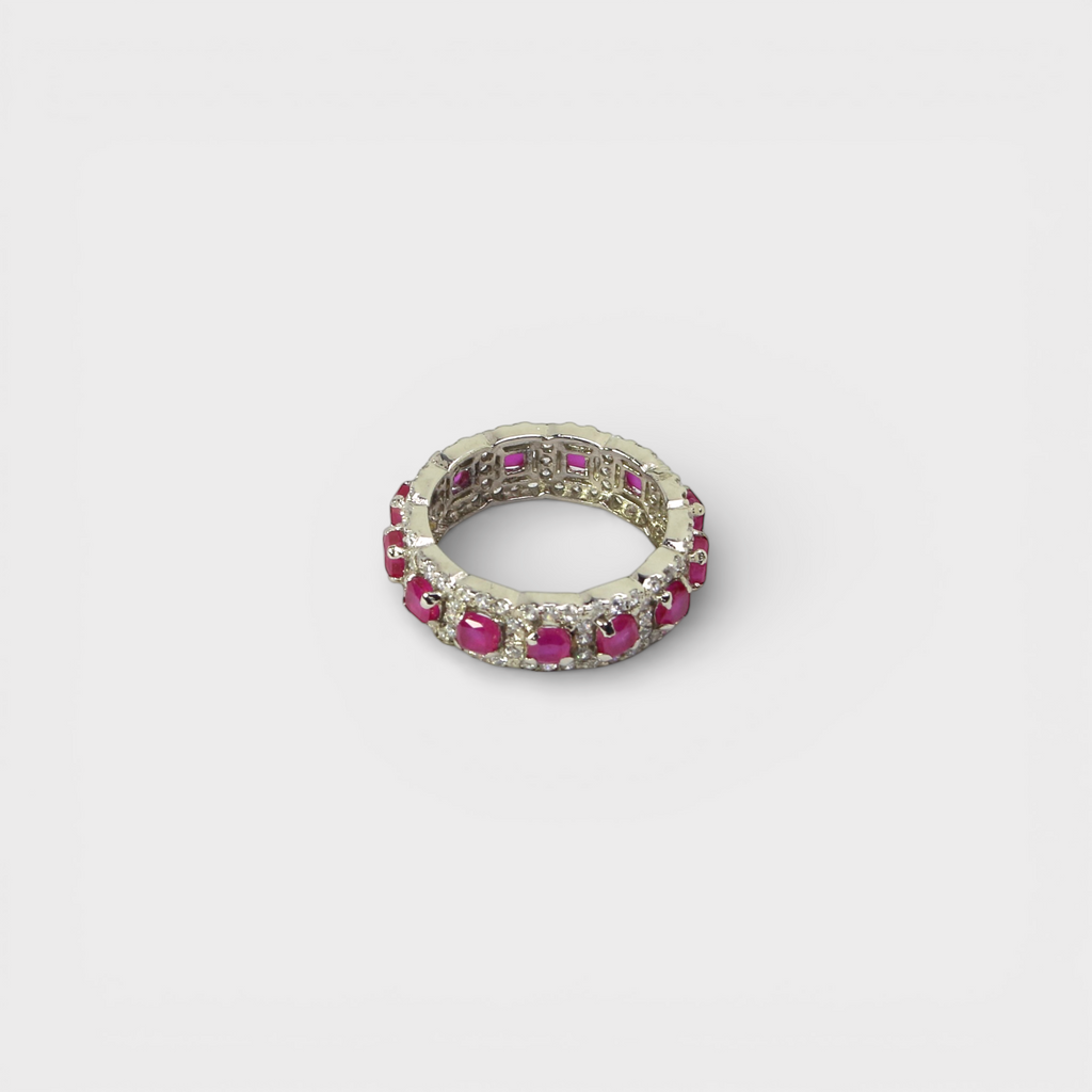 Ruby Eternity Band Ring