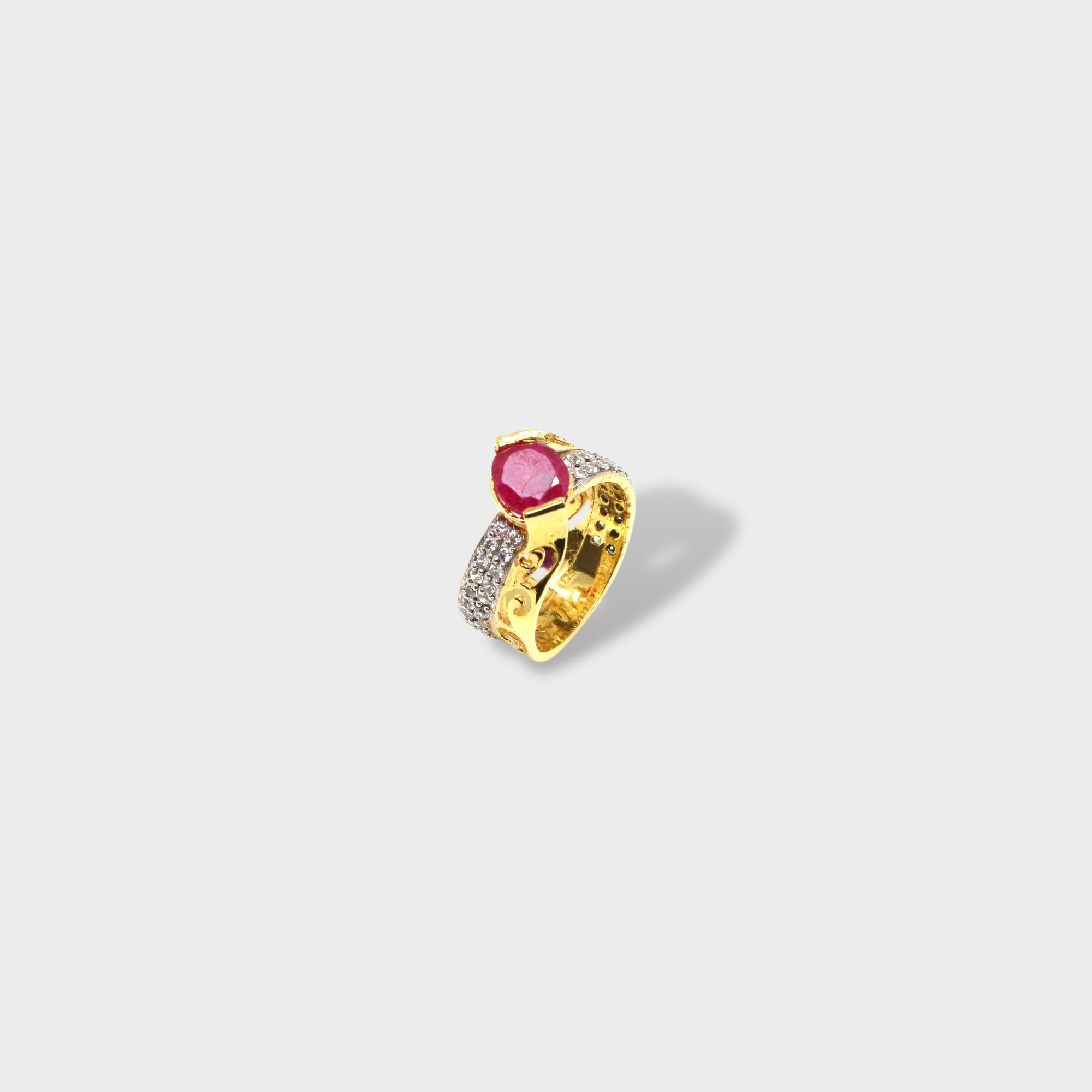 Ruby Fleur Ring