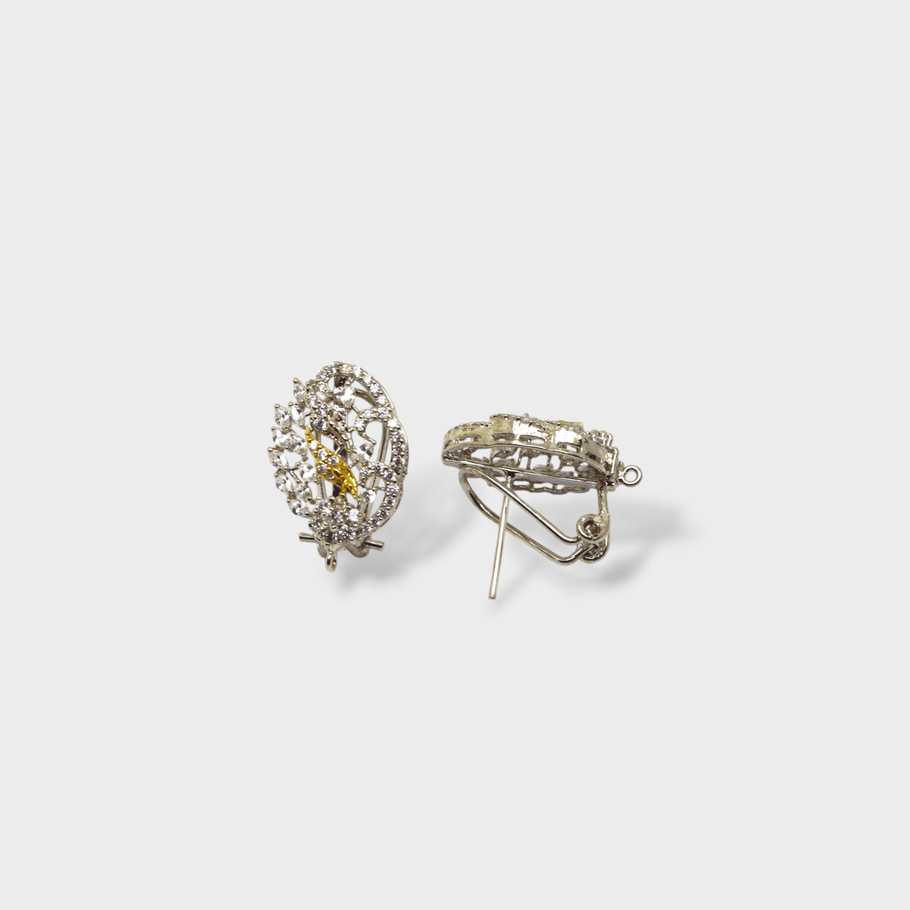 Crystal Comet Studs - Monis Anas Jewellers