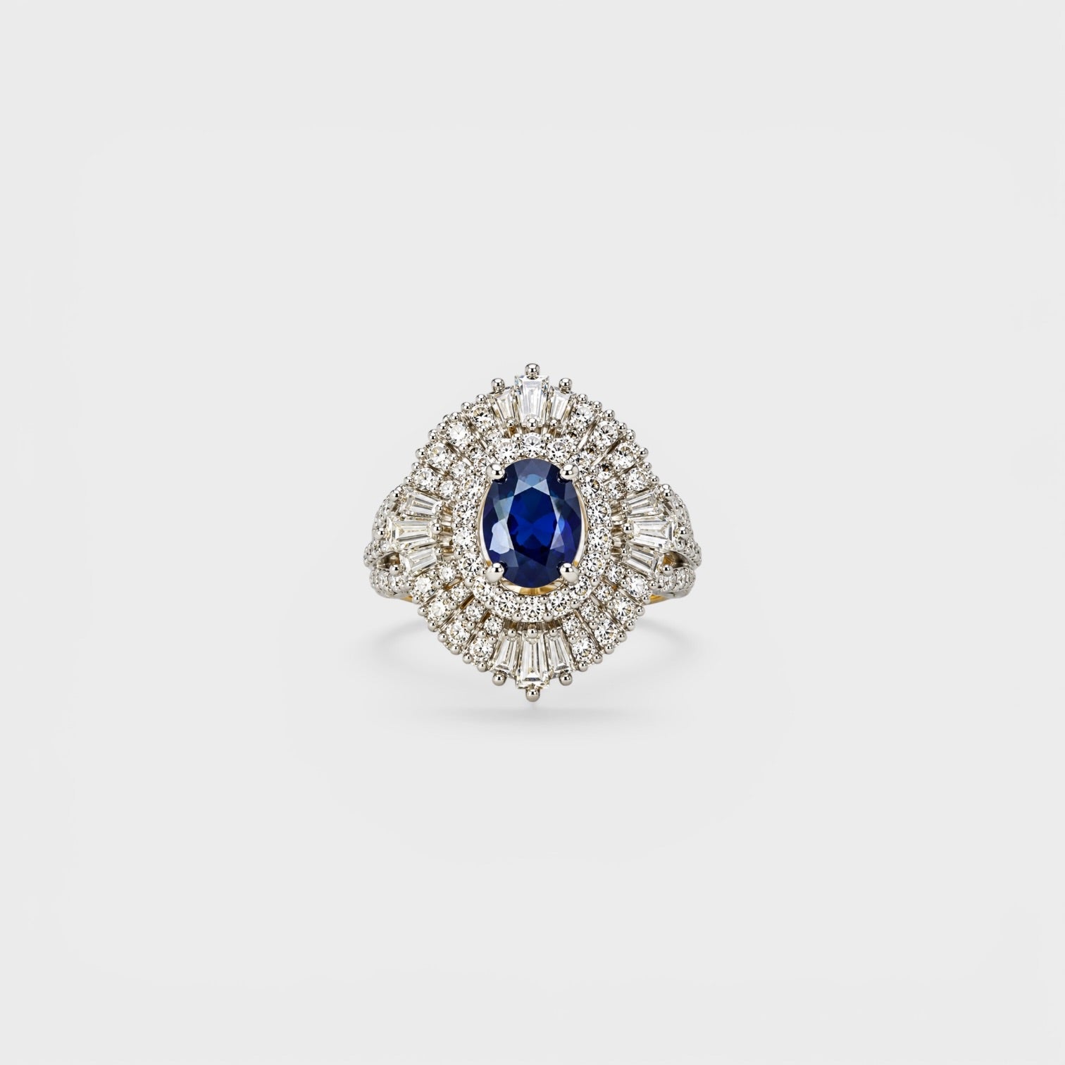 Sapphire Ballerina Ring