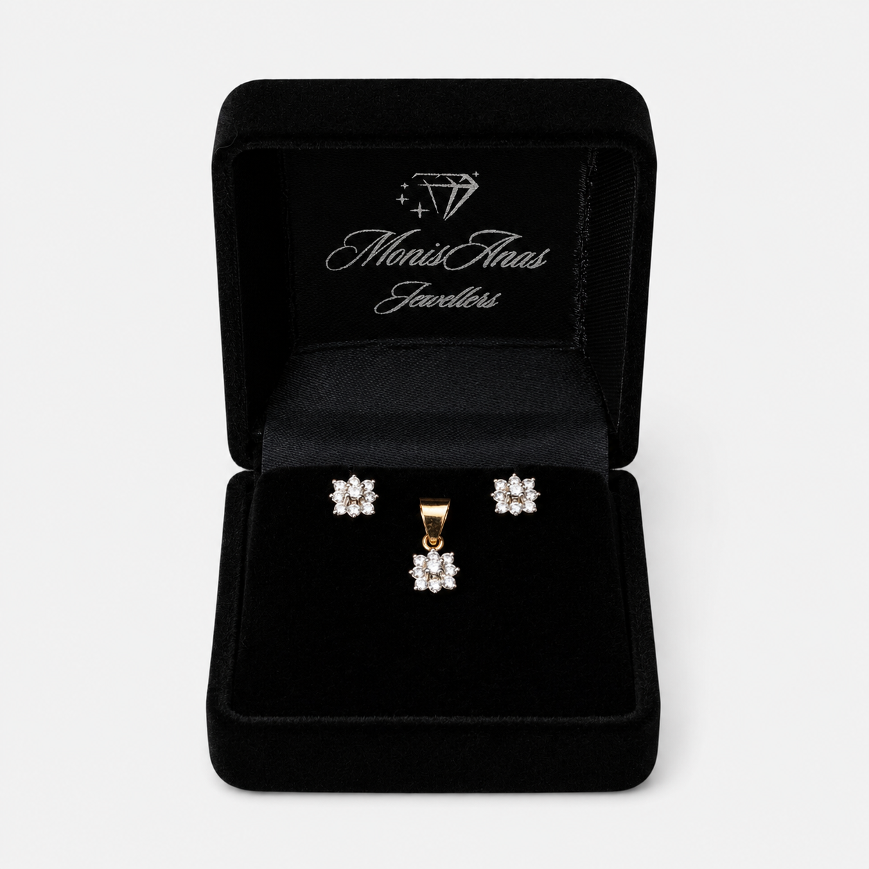 White Daisy Mini Set