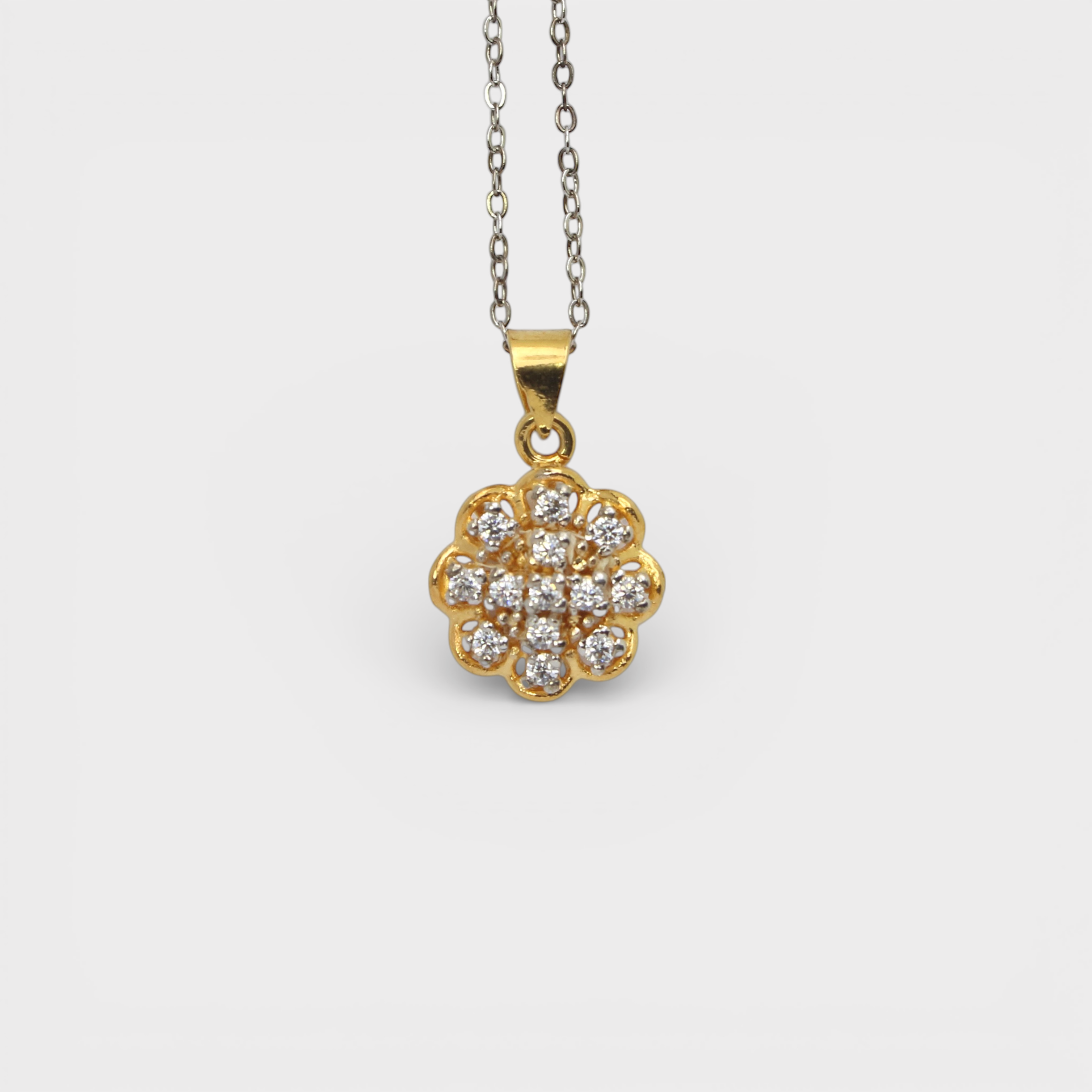 White Zircon Bloom Set