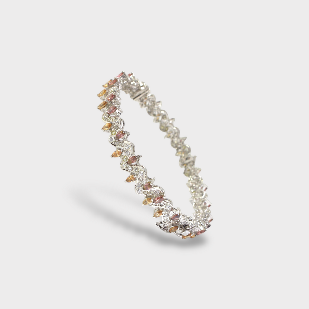 Pastel Prism Eternity Band