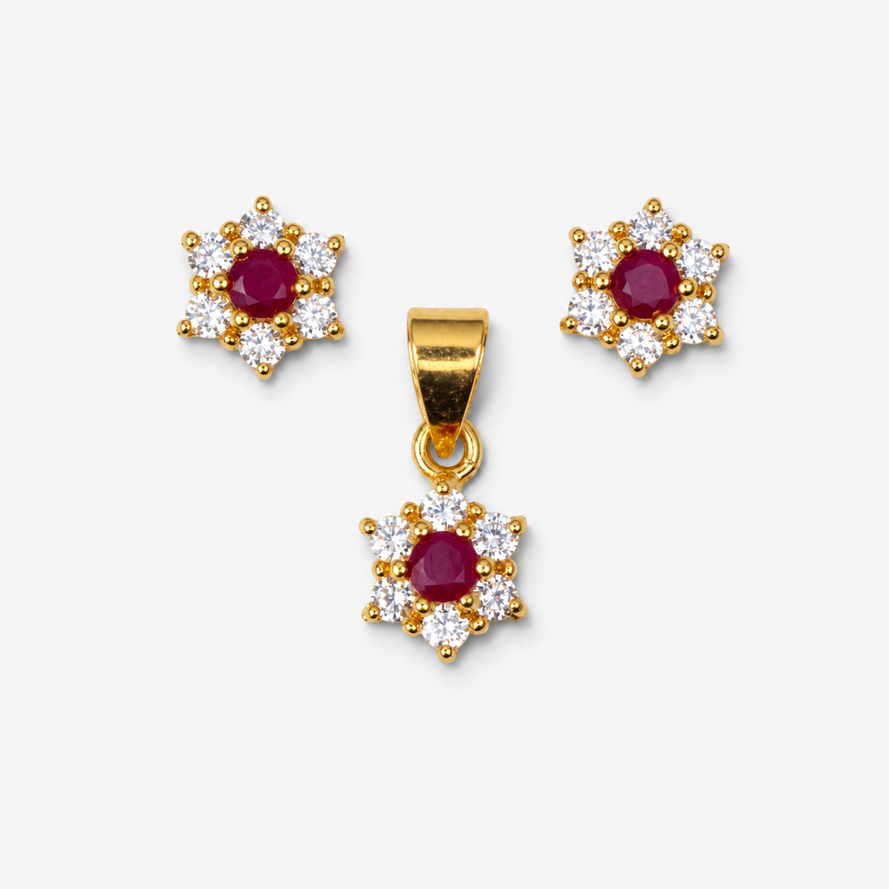 Ruby Daisy Mini Set