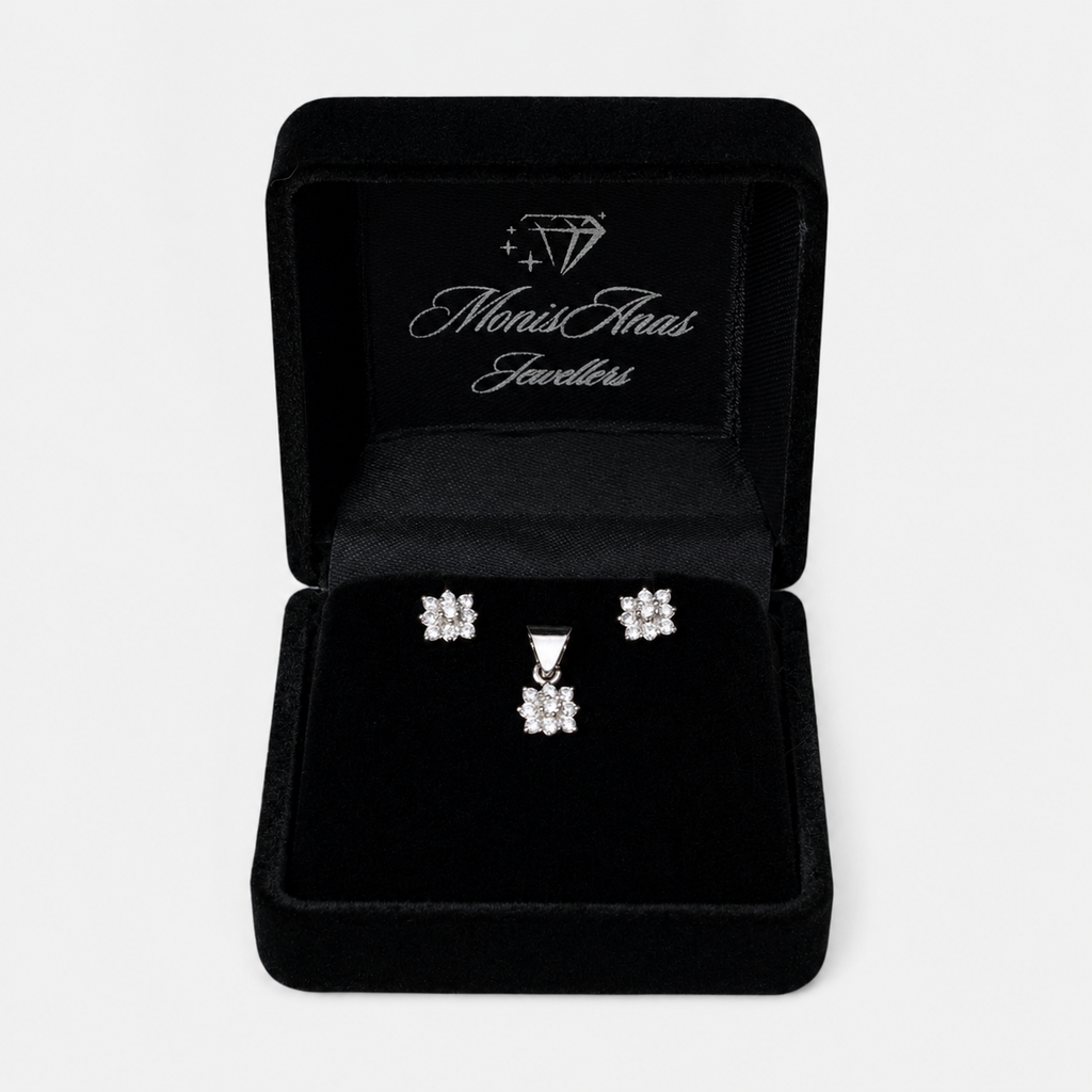 White Daisy Mini Set