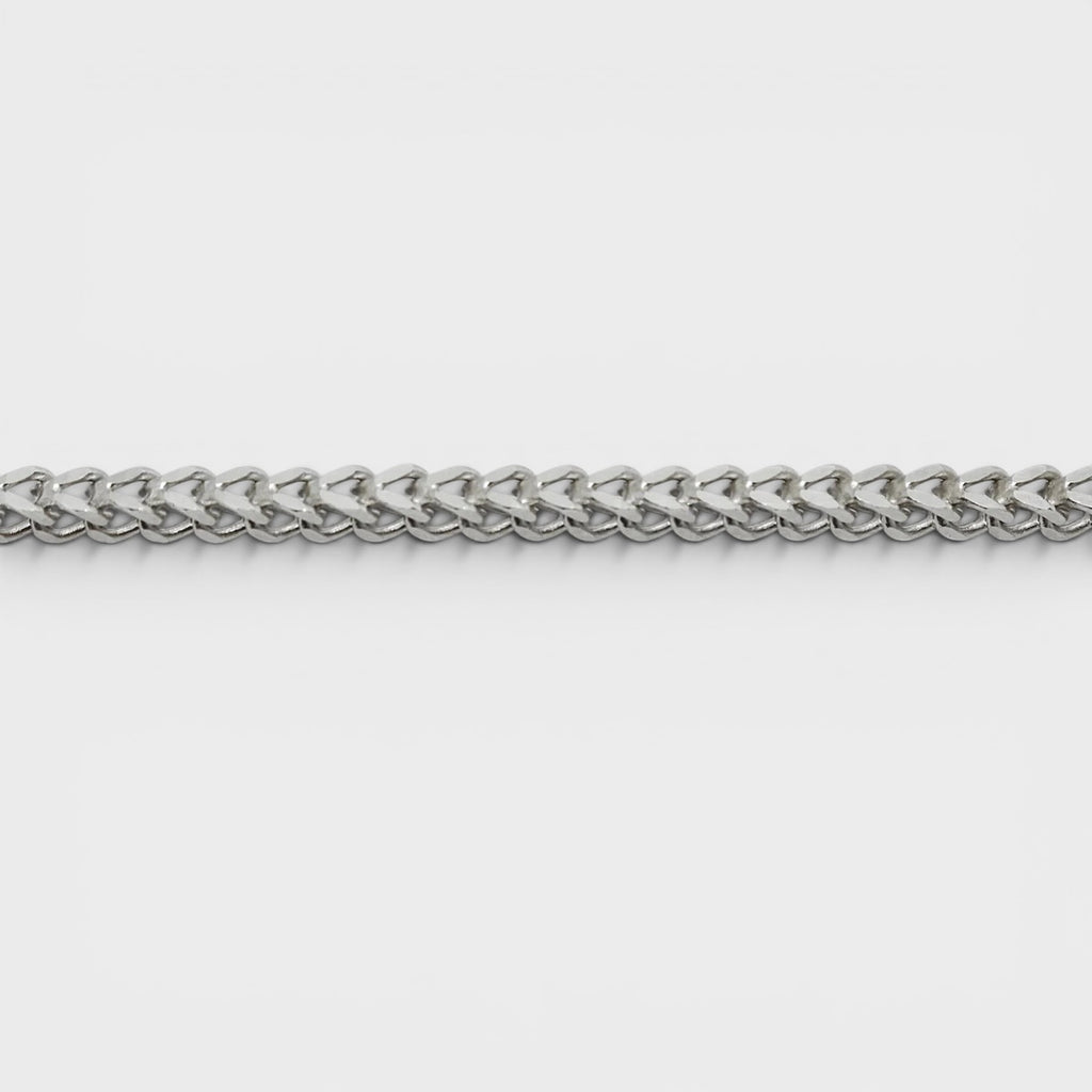 Silver Franco Chain Bracelet