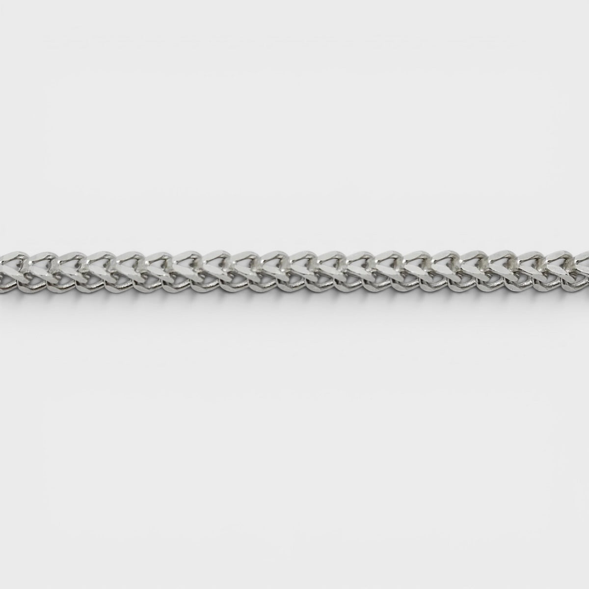 Silver Franco Chain Bracelet