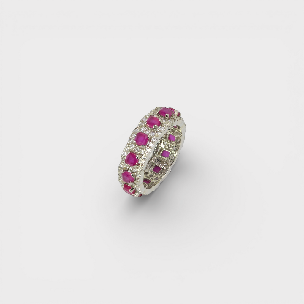 Ruby Eternity Band Ring