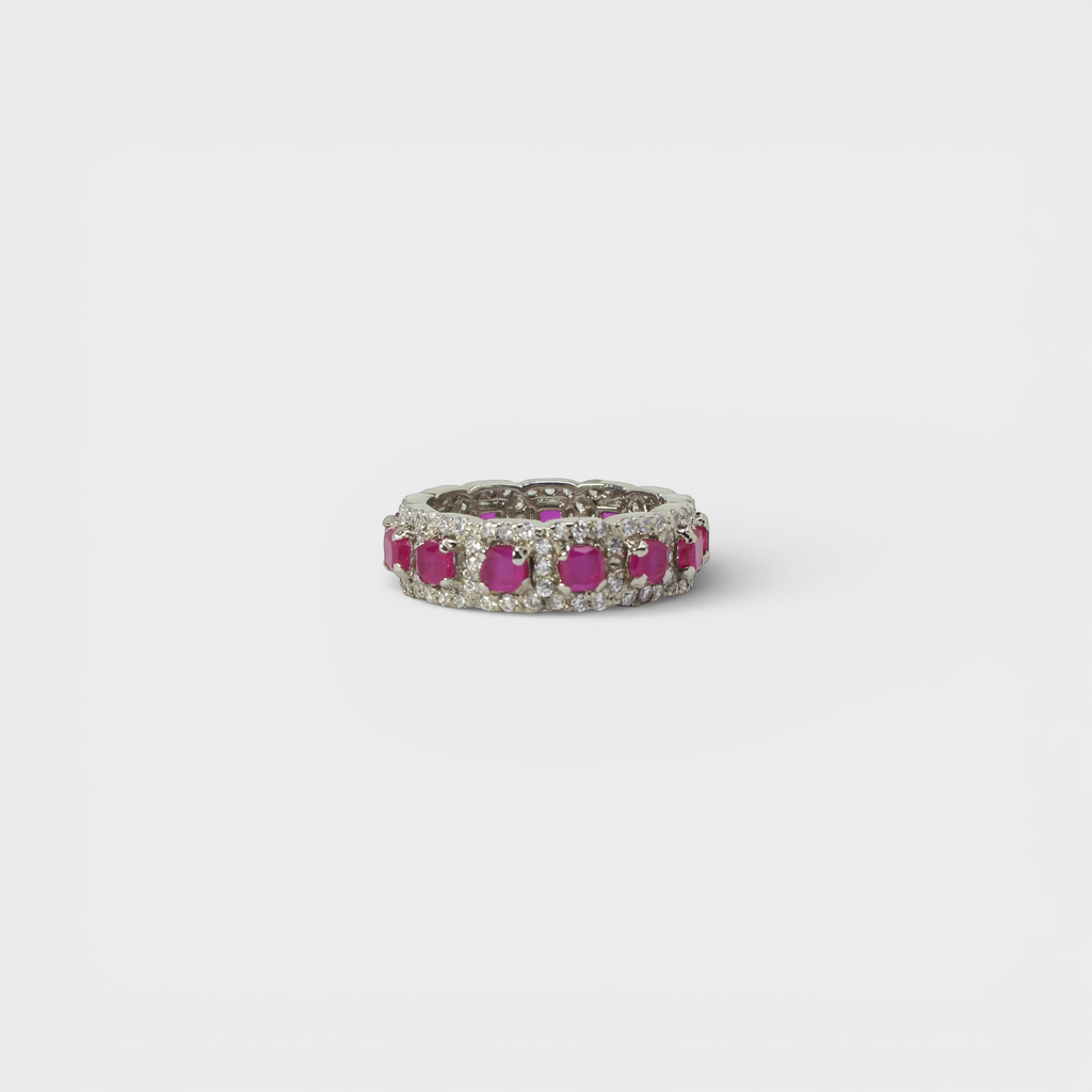 Ruby Eternity Band Ring