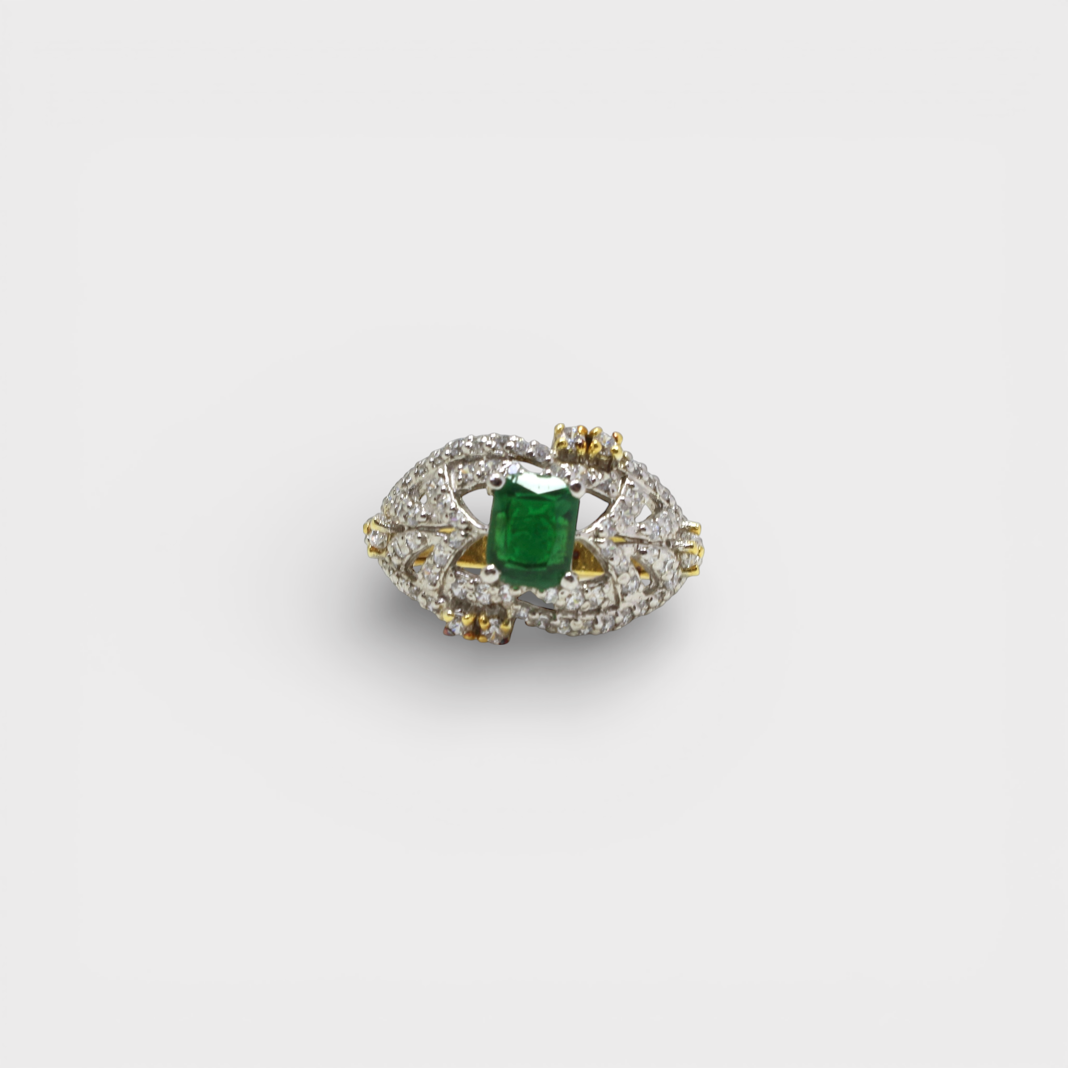 Emerald Enigma Ring