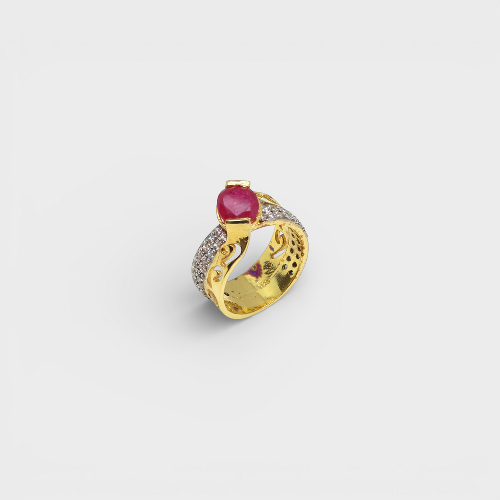 Ruby Fleur Ring