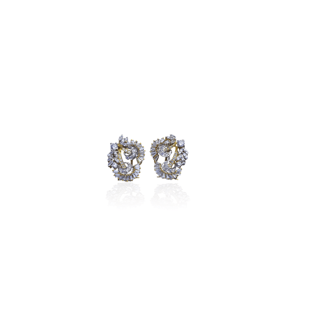 Imperial Peacock Studs - Monis Anas Jewellers