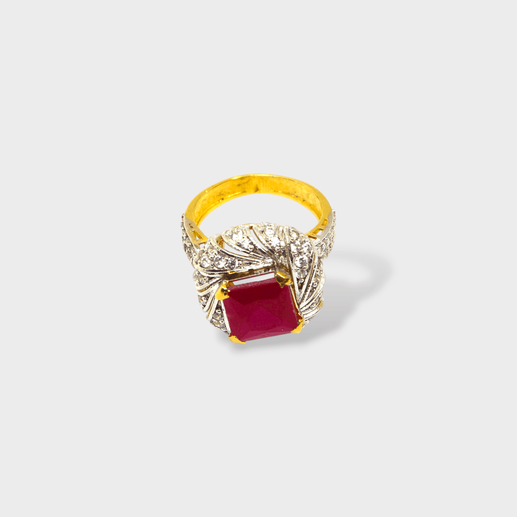 Ruby Crown - Monis Anas Jewellers