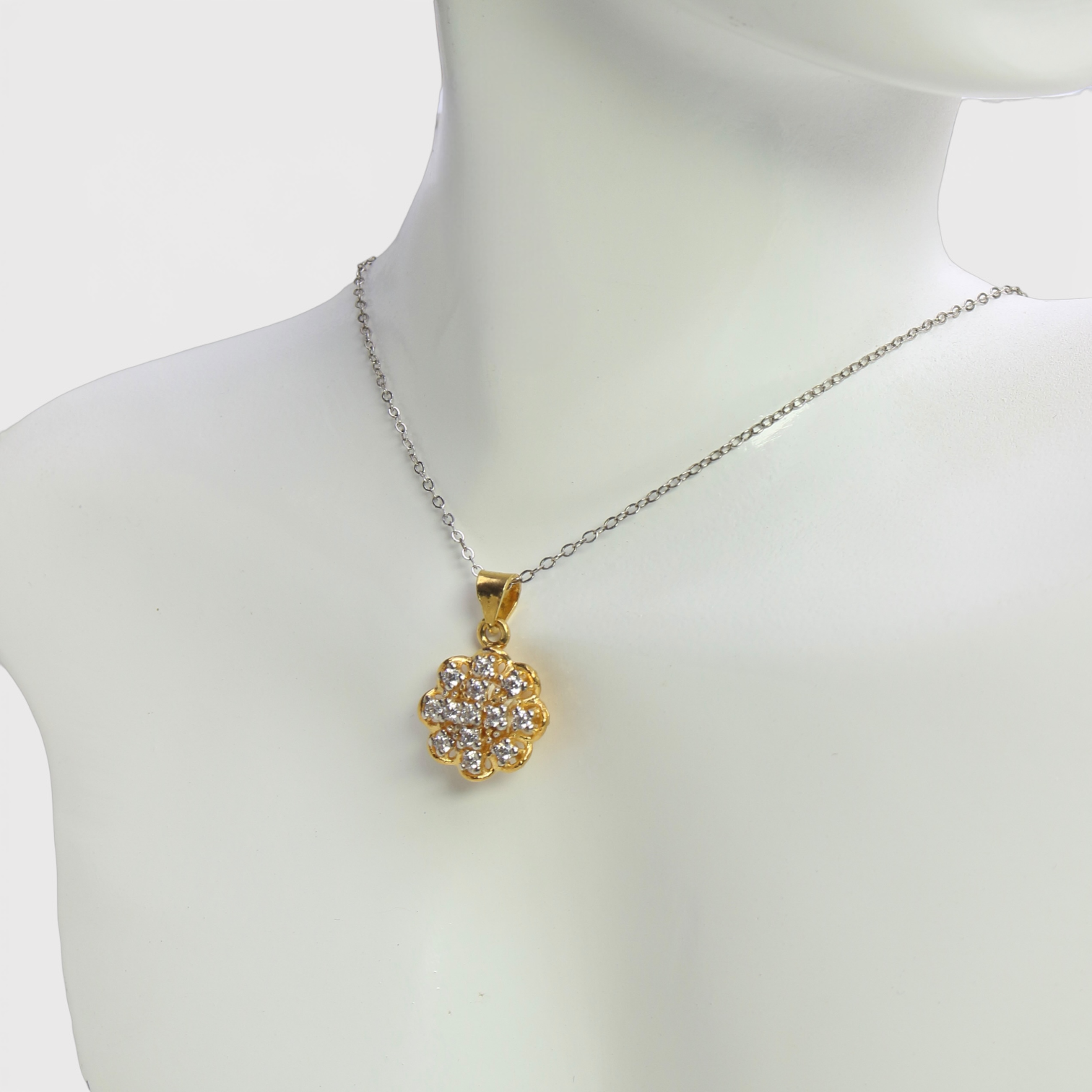 White Zircon Bloom Set