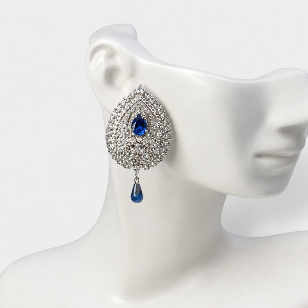 Sapphire Teardrop Set