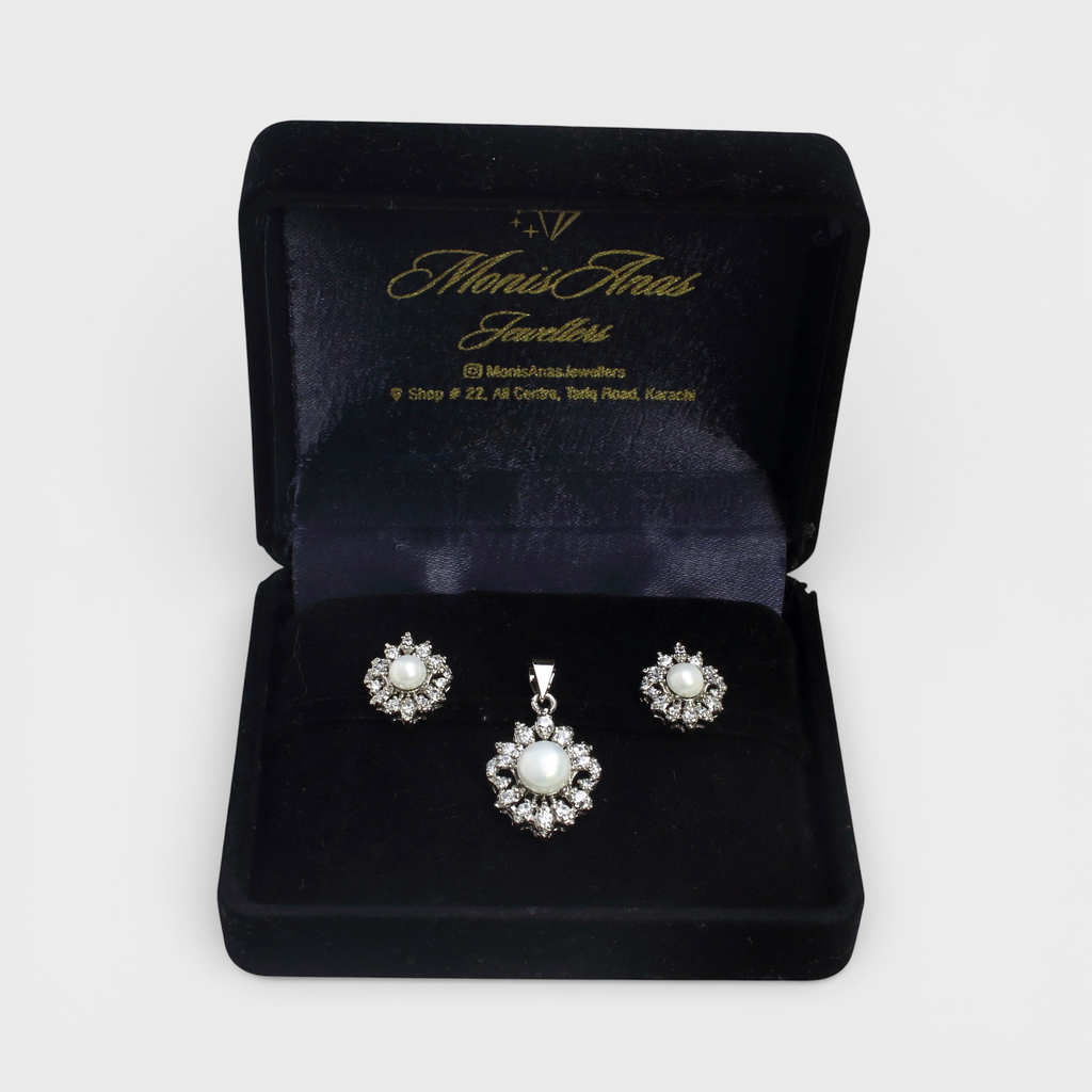 Silver Daisy Set
