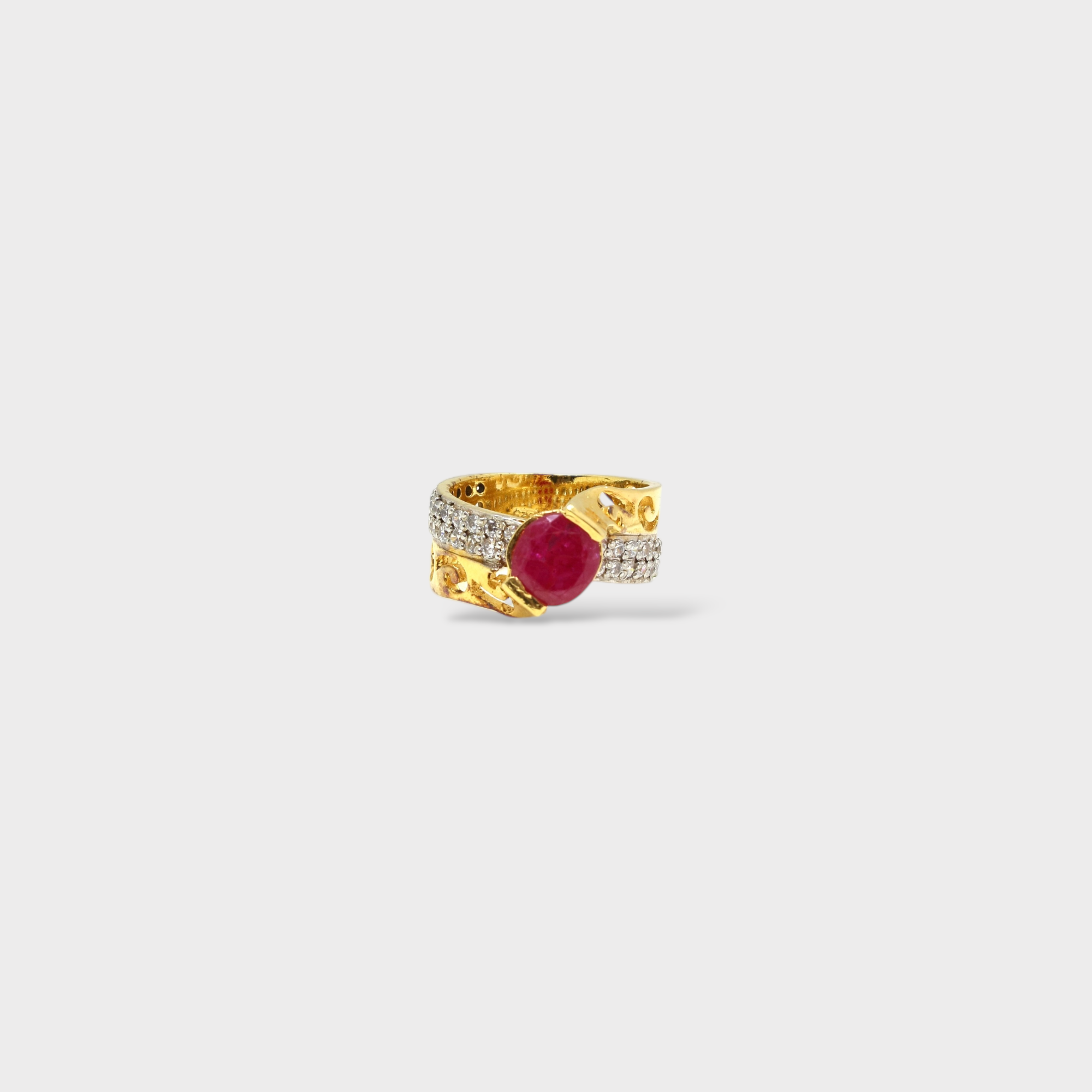 Ruby Fleur Ring