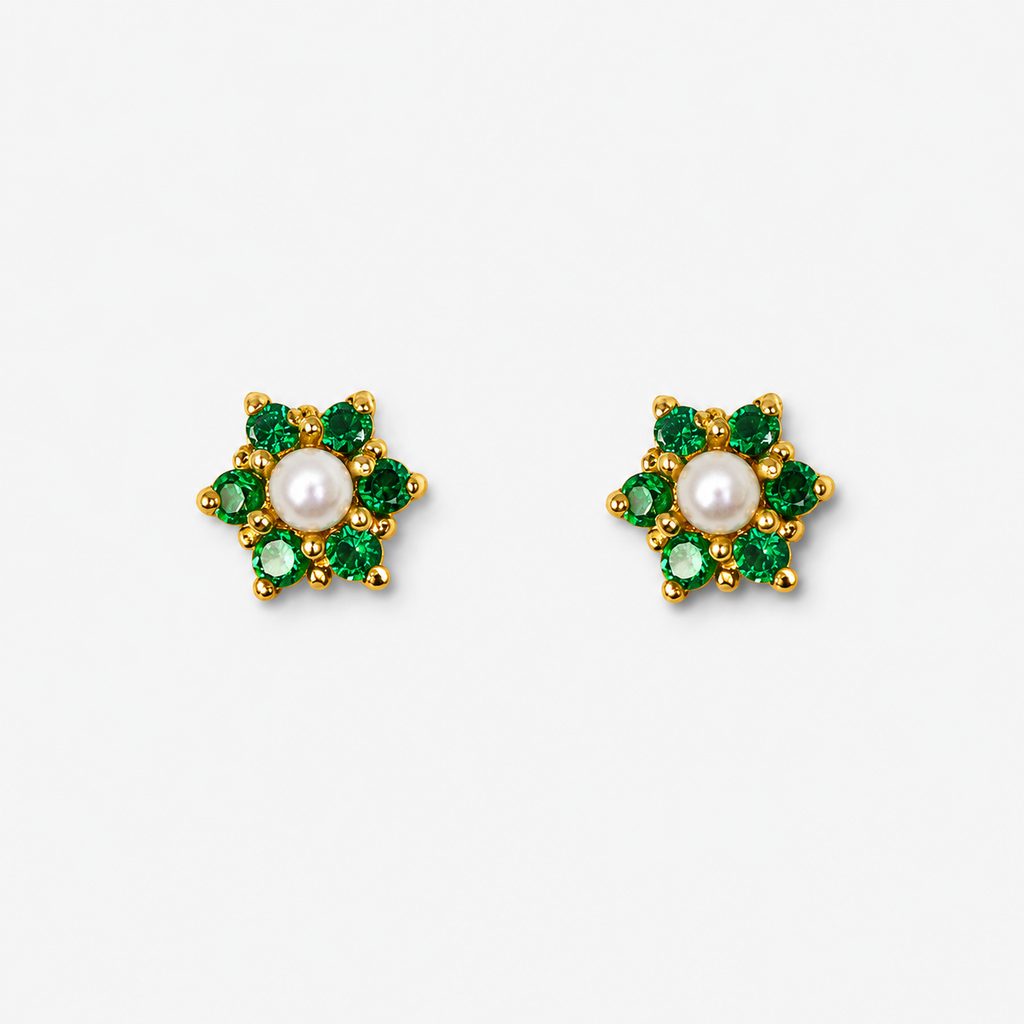 Emerald Daisy Mini Set