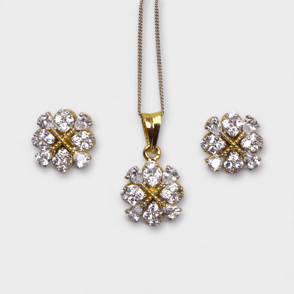 Flower Bloom Suite - Monis Anas Jewellers