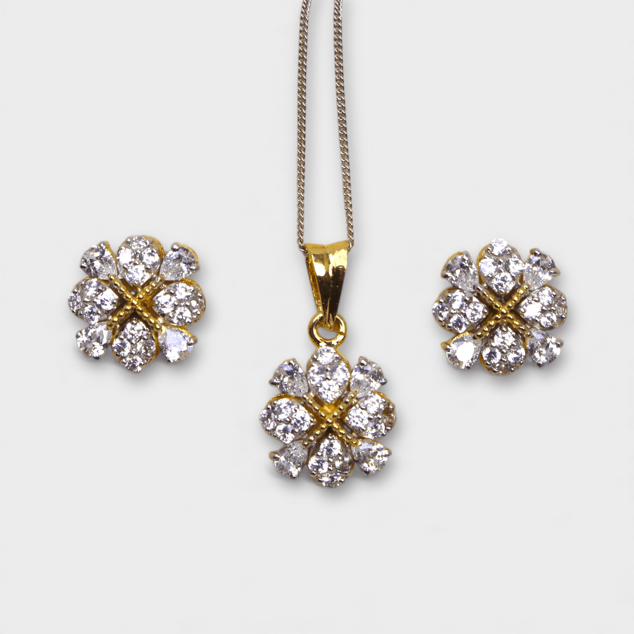 Flower Bloom Suite - Monis Anas Jewellers