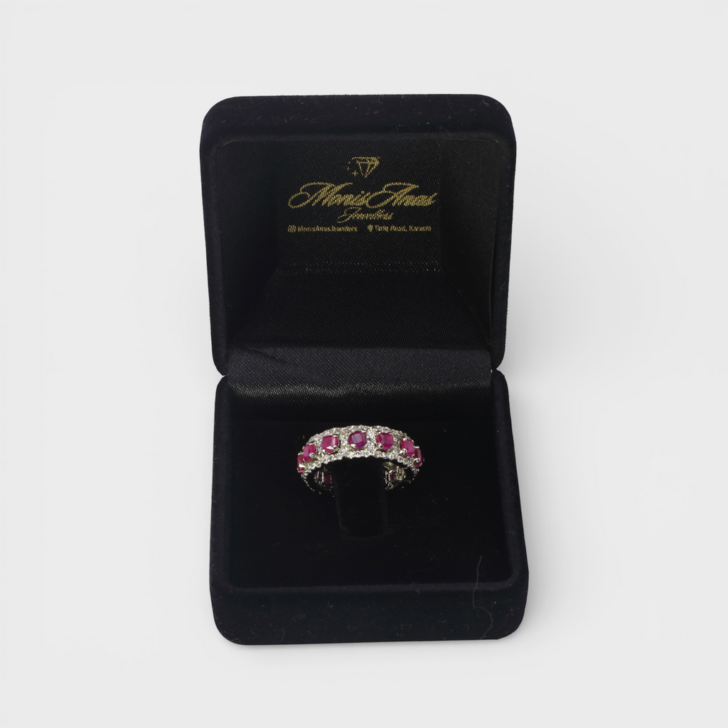 Ruby Eternity Band Ring