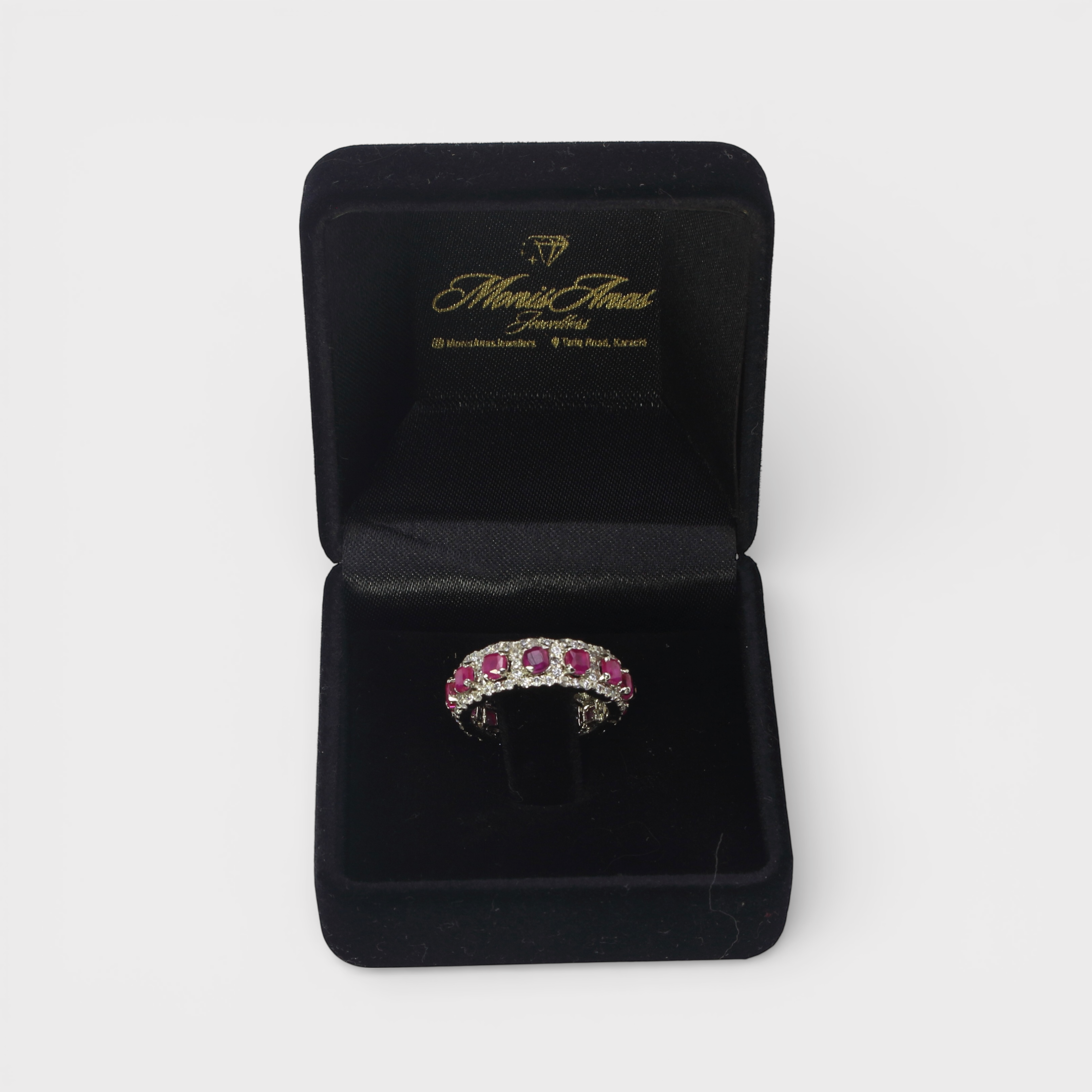 Ruby Eternity Band Ring