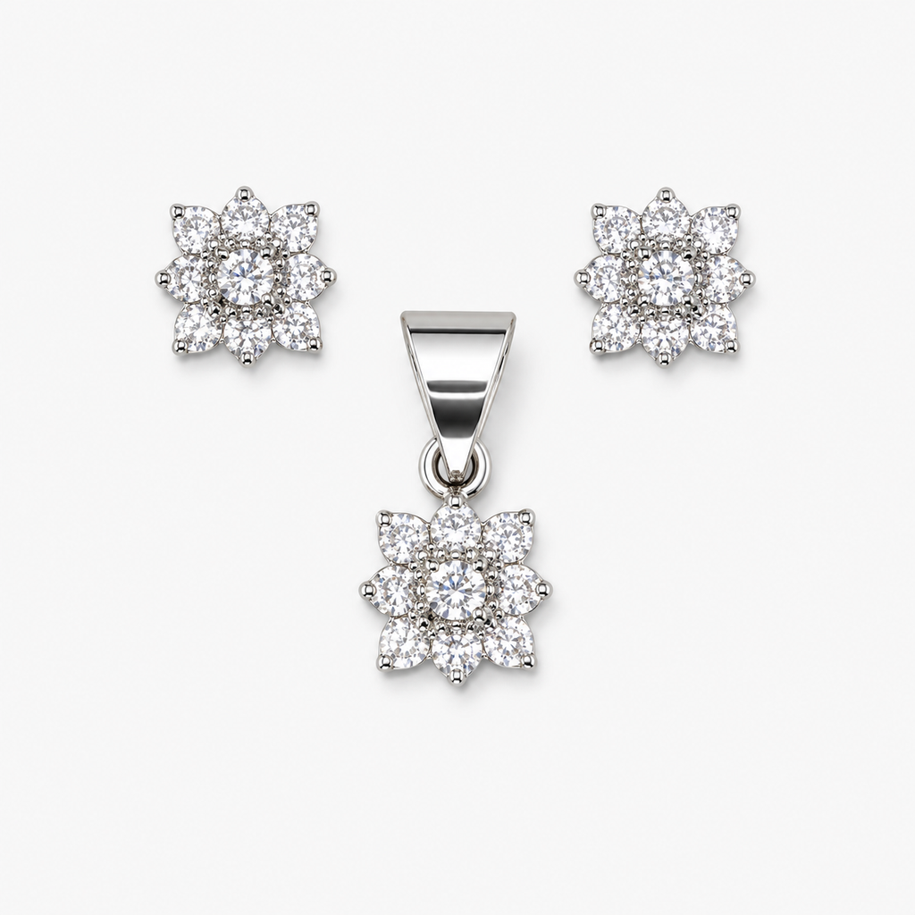 White Daisy Mini Set