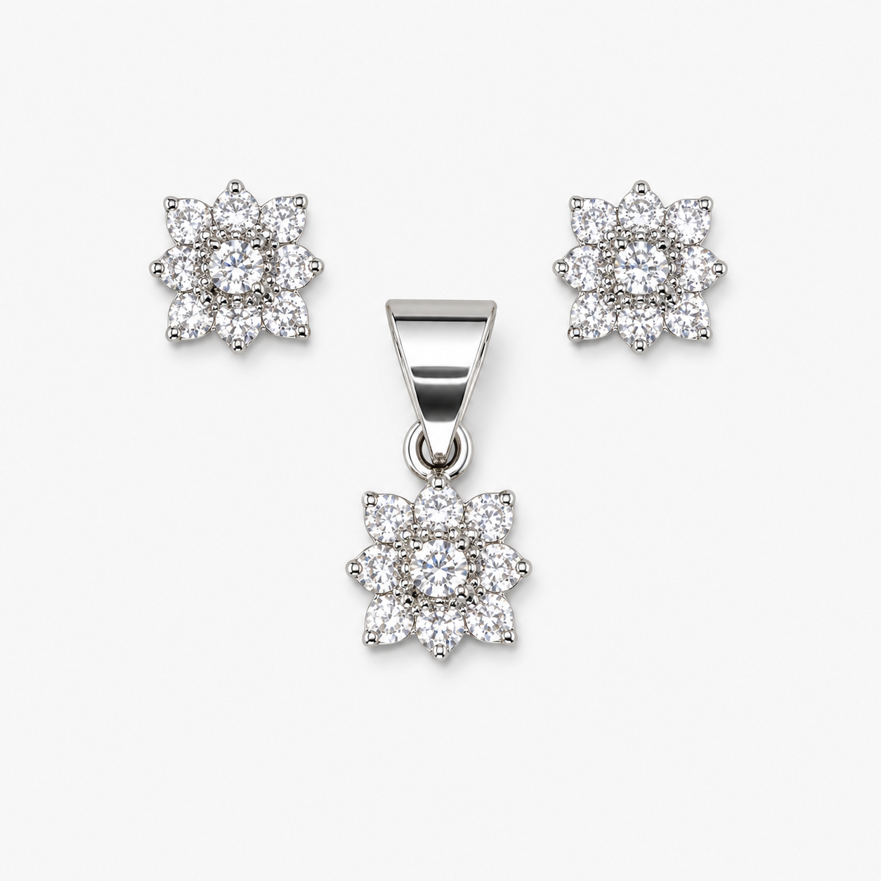 White Daisy Mini Set