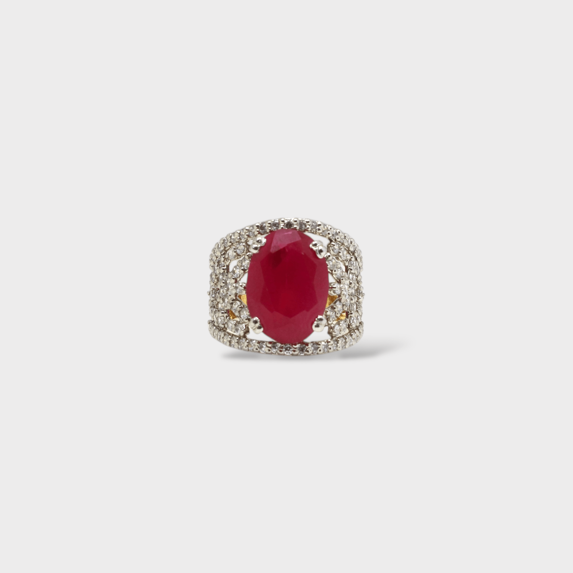 Blood Empress Ruby Ring - Monis Anas Jewellers