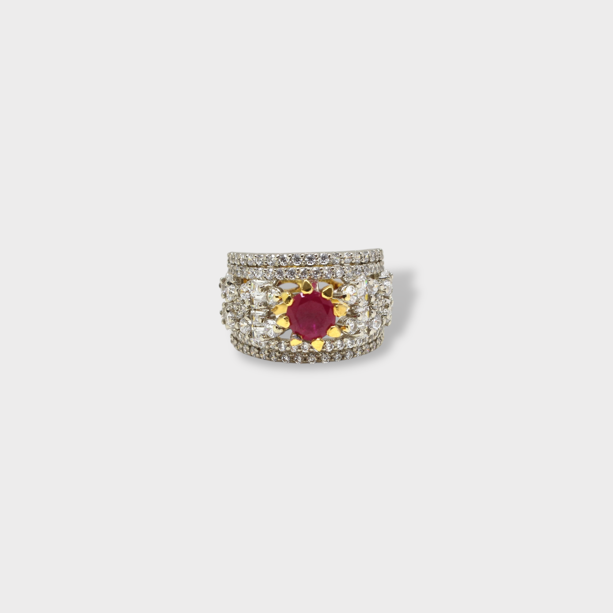 Ruby Coronet Ring