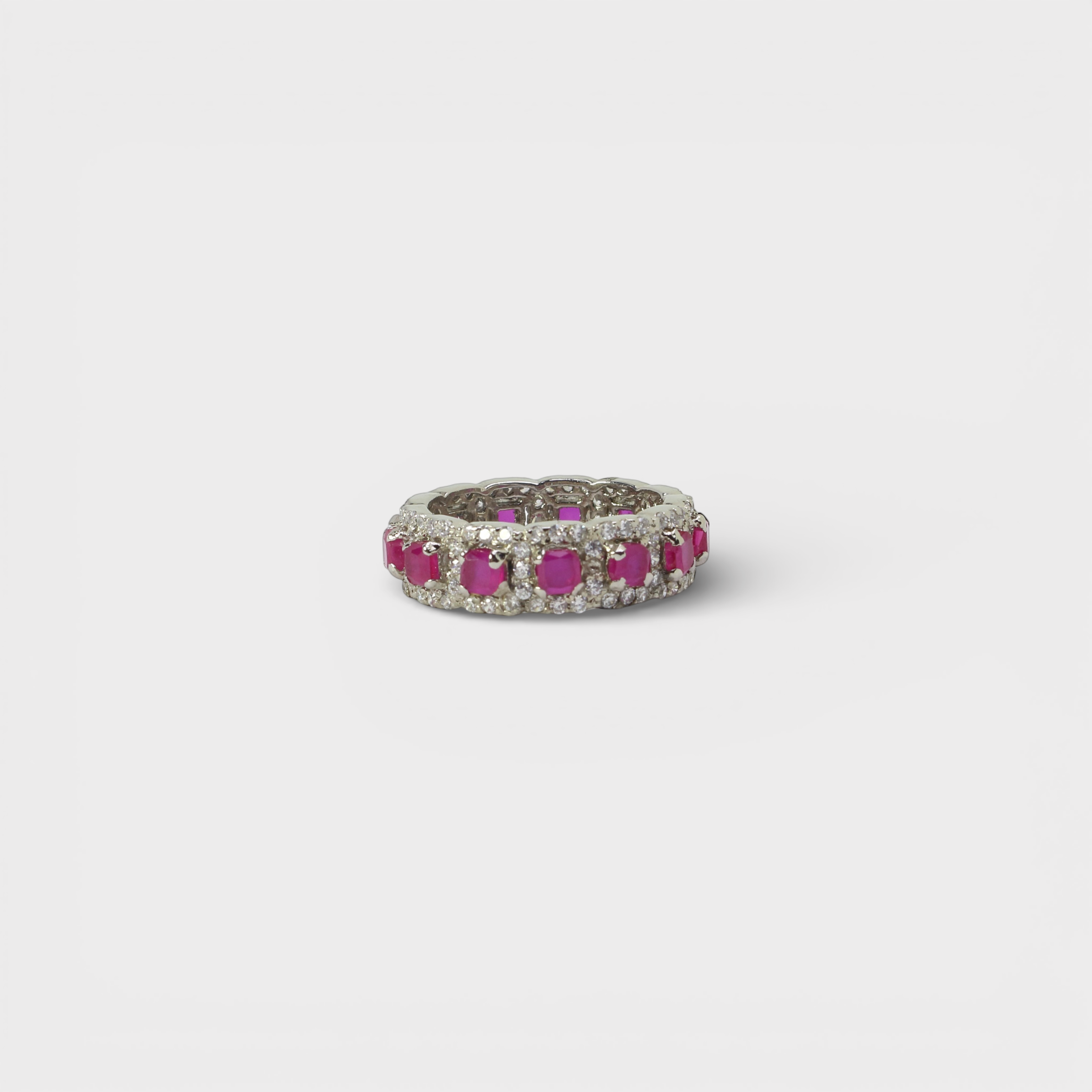 Ruby Eternity Band Ring