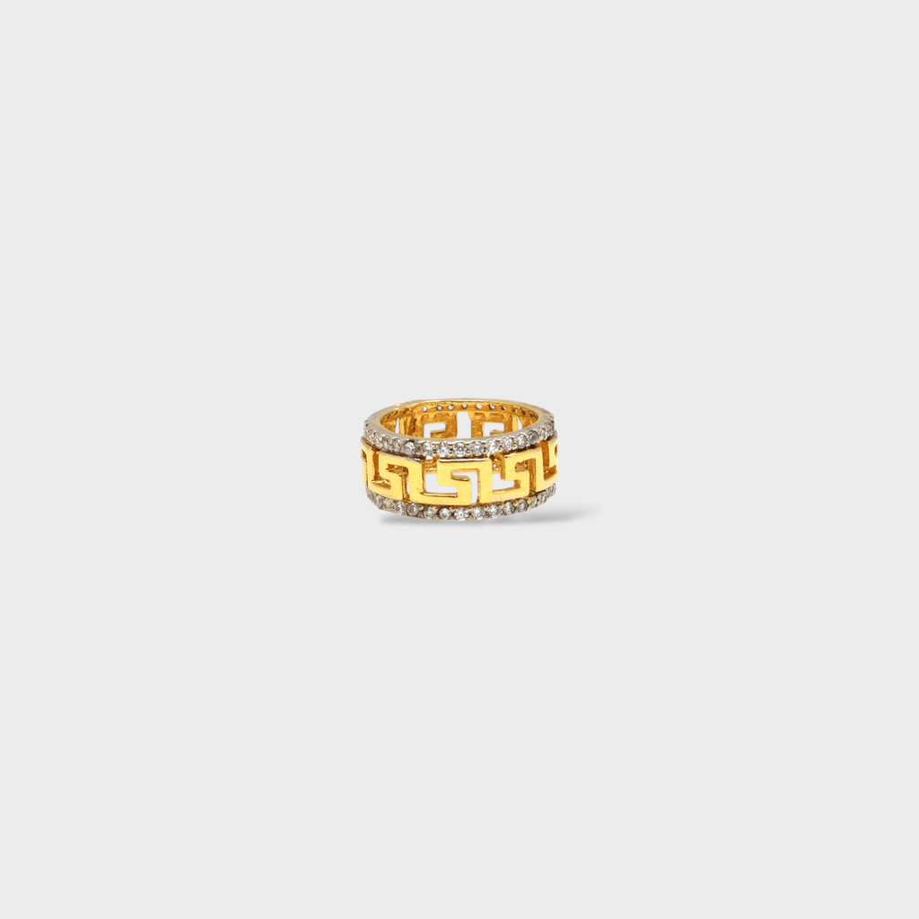 Greek Key Eternity Band - Monis Anas Jewellers