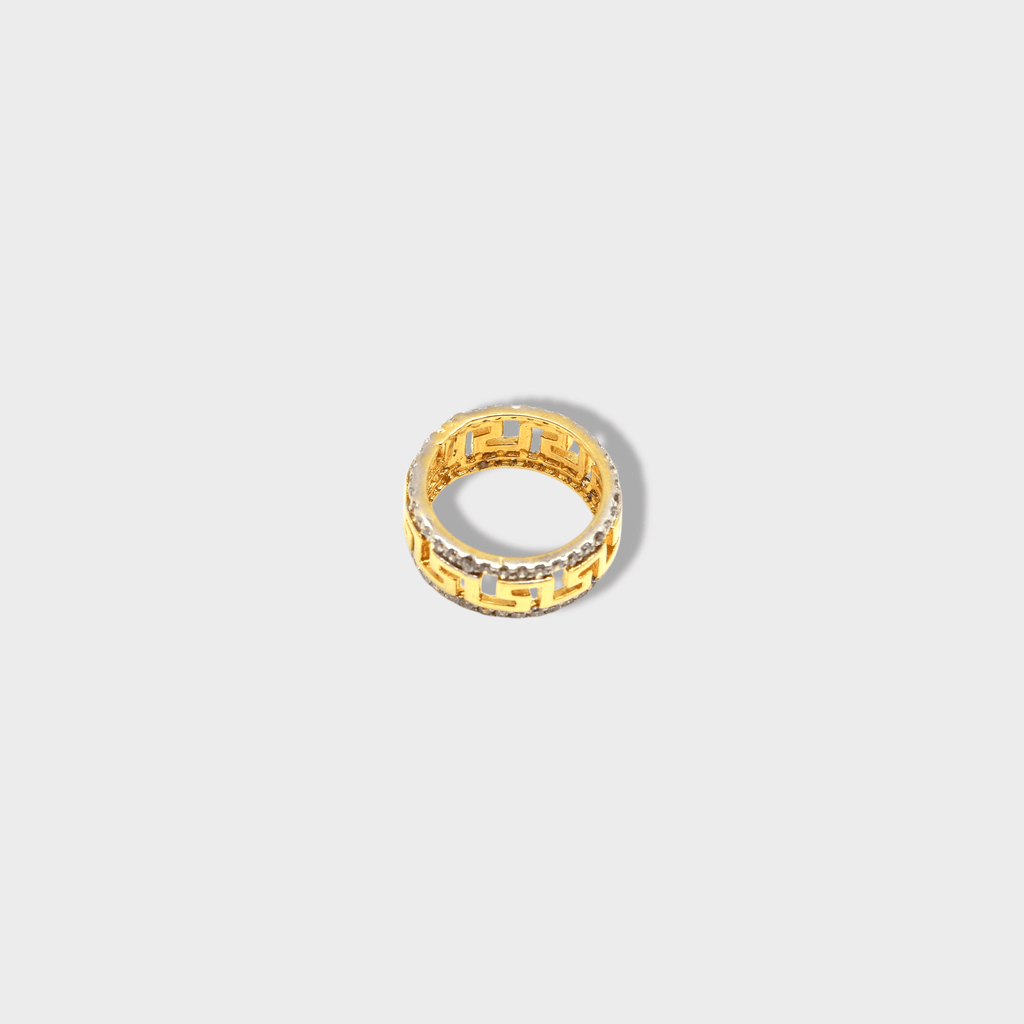 Greek Key Eternity Band - Monis Anas Jewellers