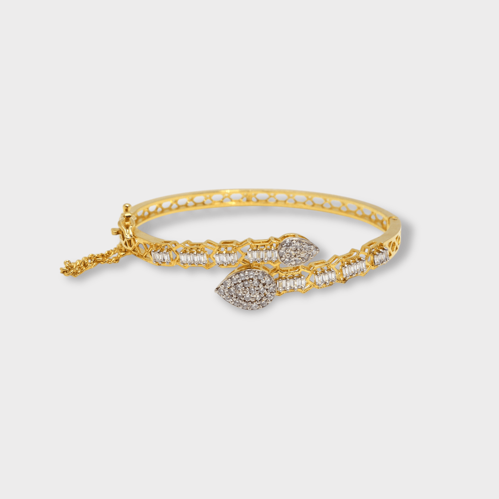 Imperial Gaze Bangle - Monis Anas Jewellers