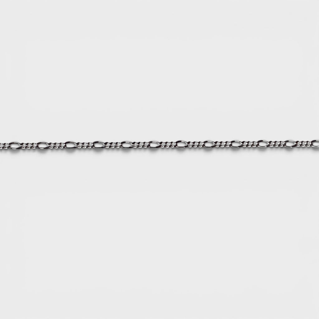 Silver Figaro Chain | 1.7mm | 925 Sterling Silver