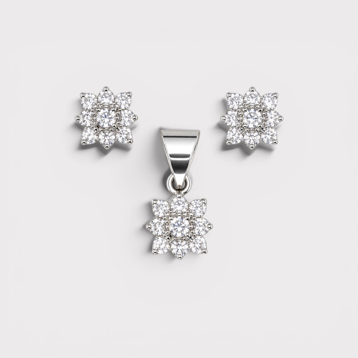 White Daisy Mini Set