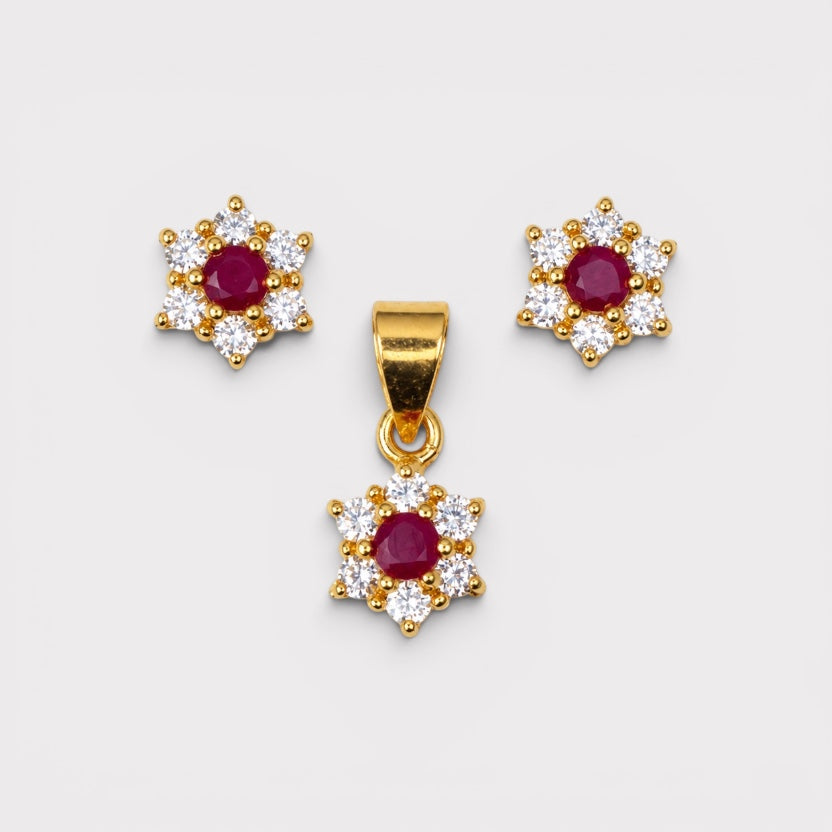 Ruby Daisy Mini Set