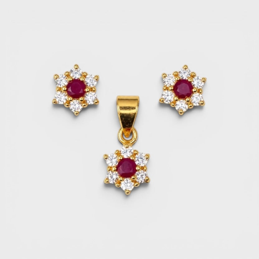 Ruby Daisy Mini Set