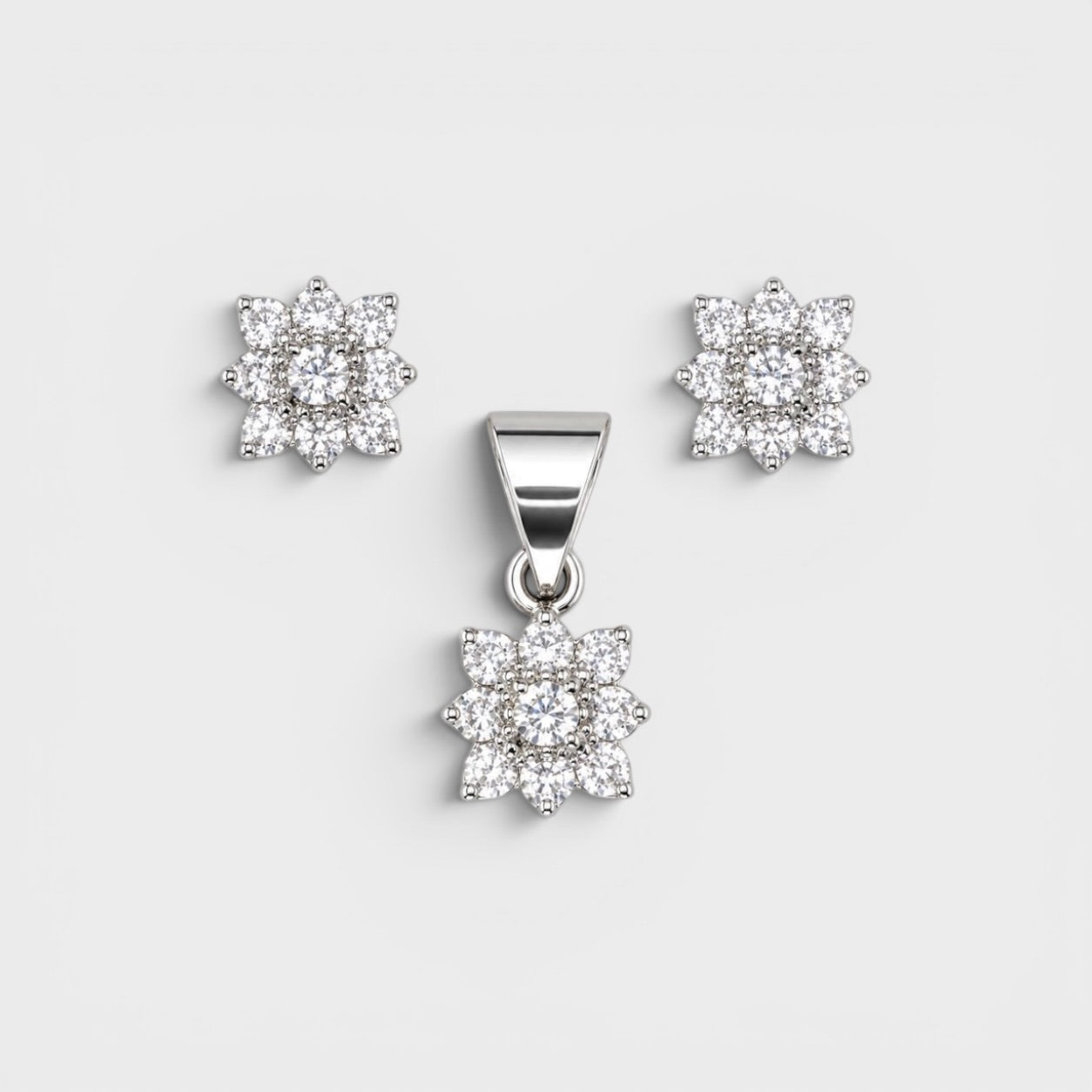 White Daisy Mini Set