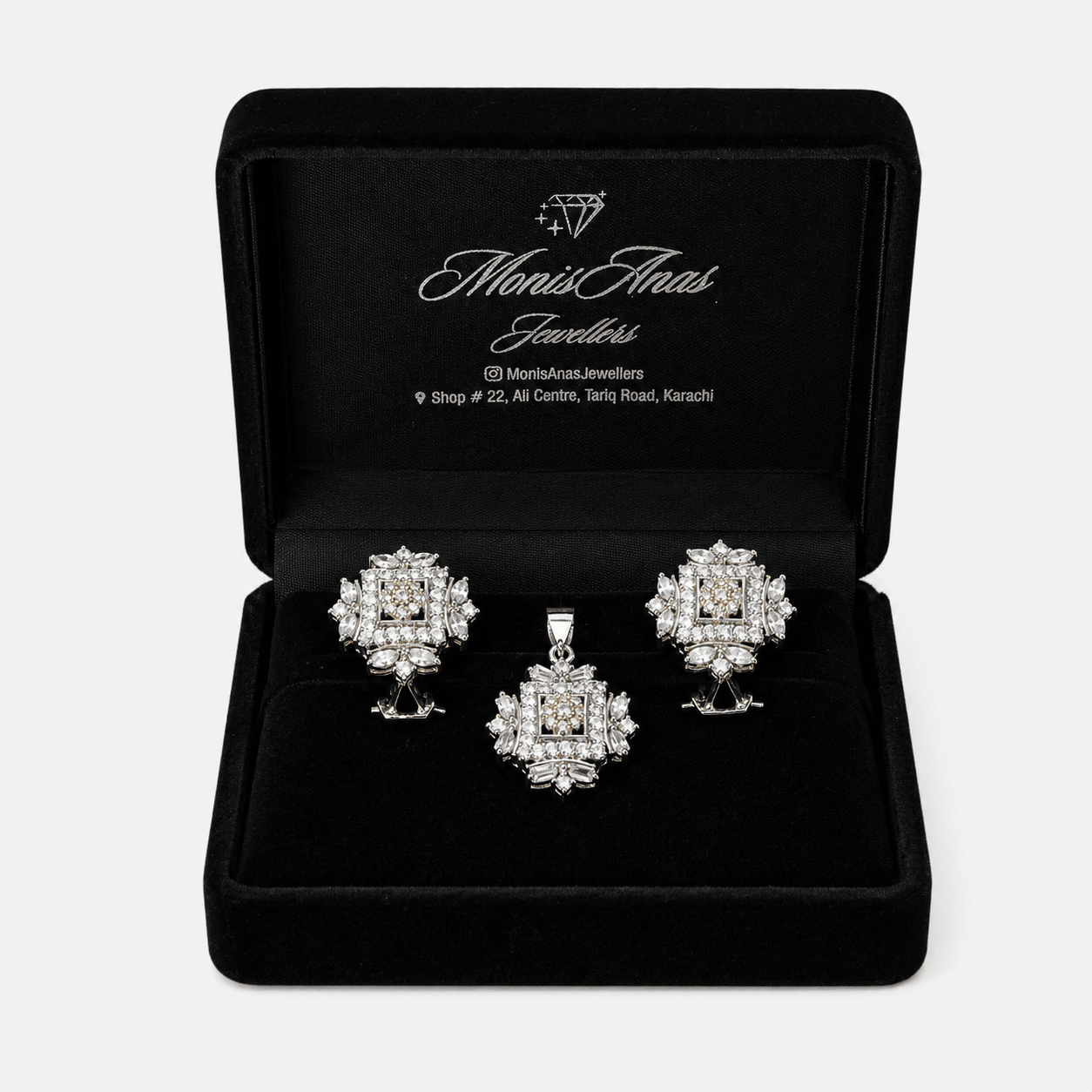 Celestial Starburst Suite - Monis Anas Jewellers
