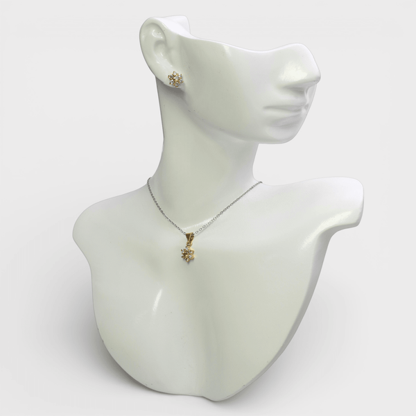 Champagne Zircon Starburst Mini Set