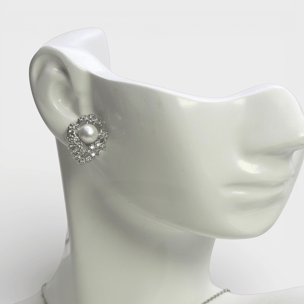 Ivory Halo Set - Monis Anas Jewellers