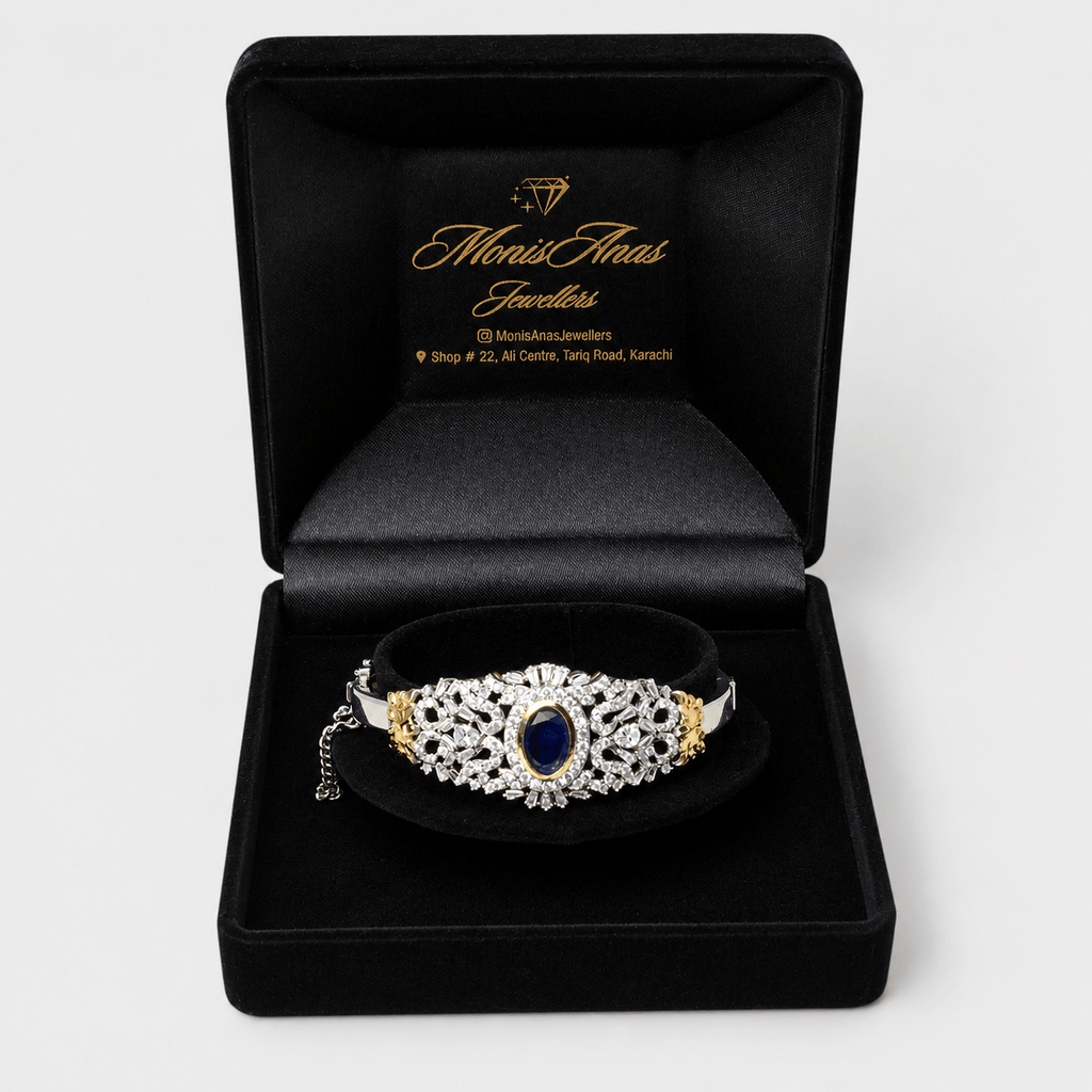 Midnight Stone Bangle - Monis Anas Jewellers