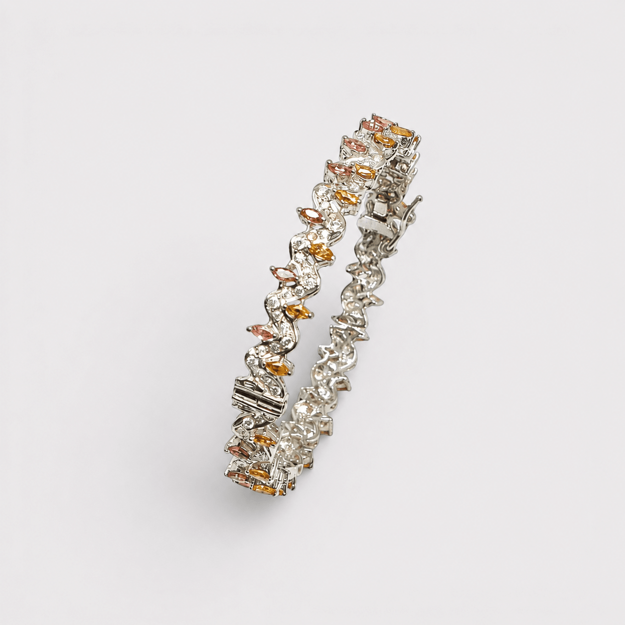 Pastel Prism Eternity Band - Monis Anas Jewellers