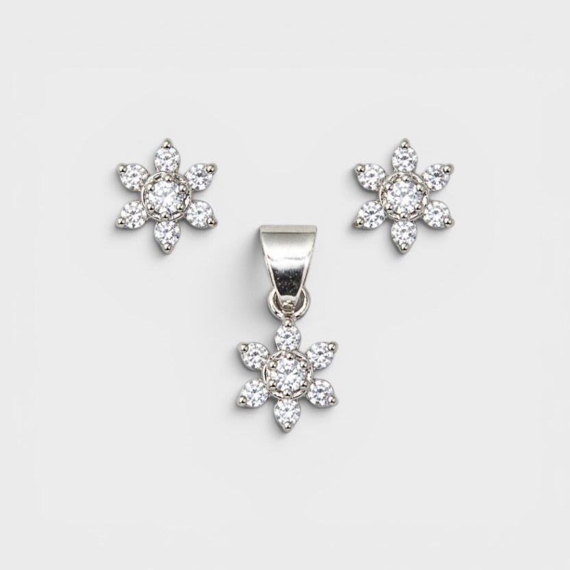 Petal Pendant Mini Set - Monis Anas Jewellers