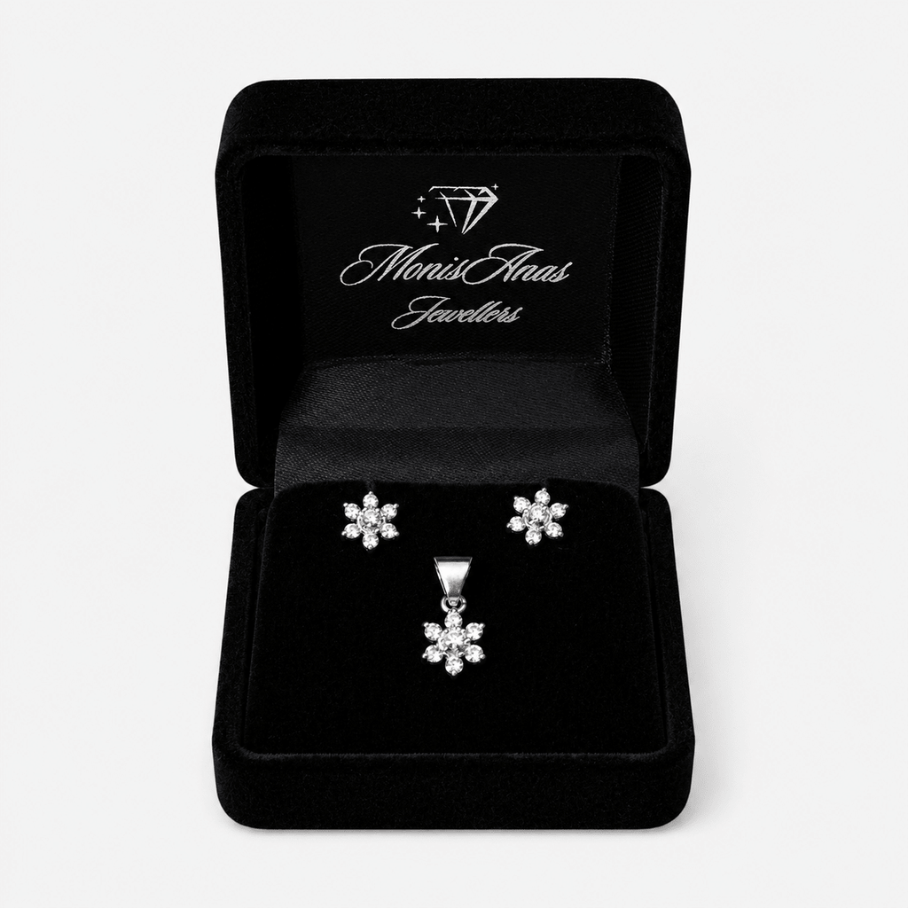 Petal Pendant Mini Set - Monis Anas Jewellers