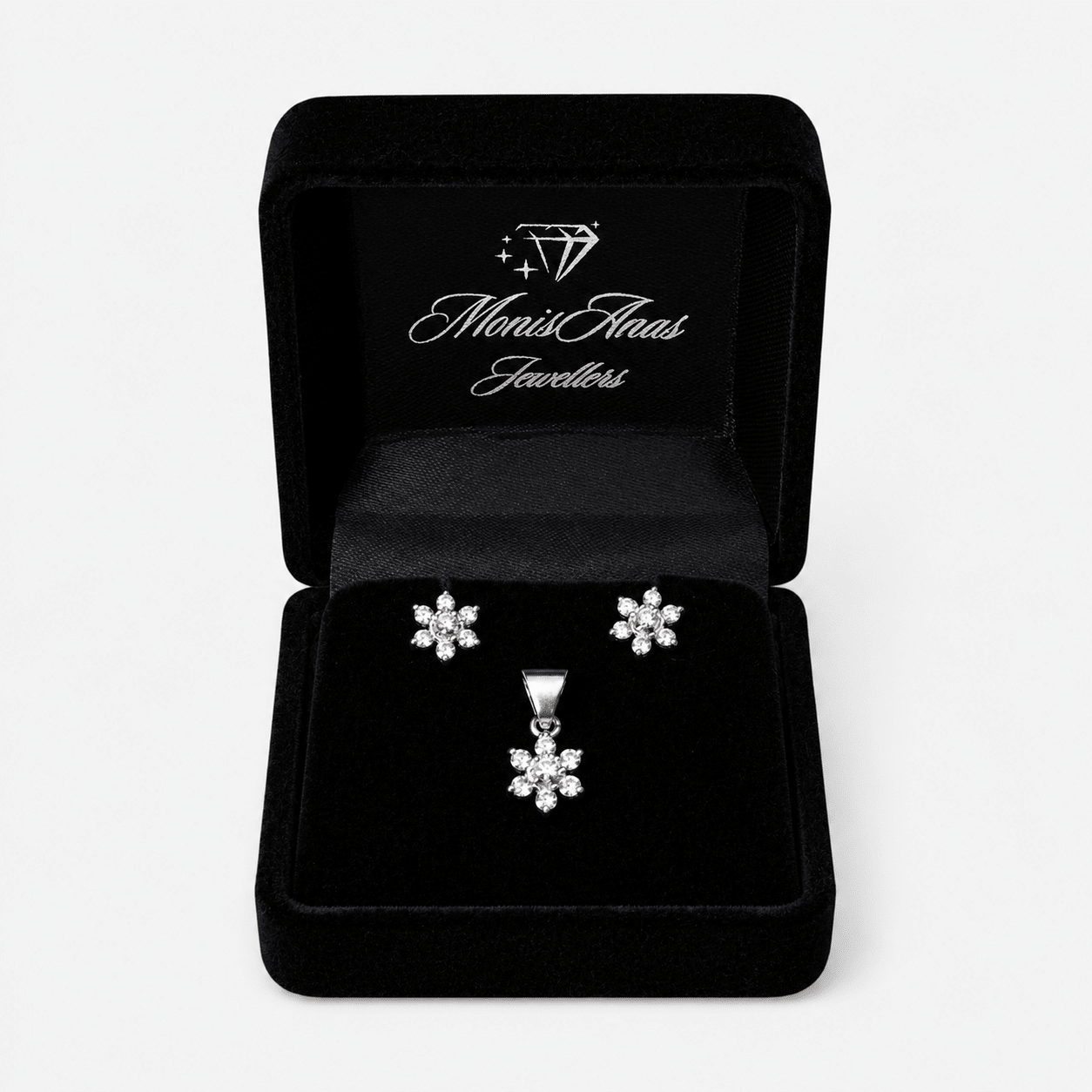 Petal Pendant Mini Set - Monis Anas Jewellers