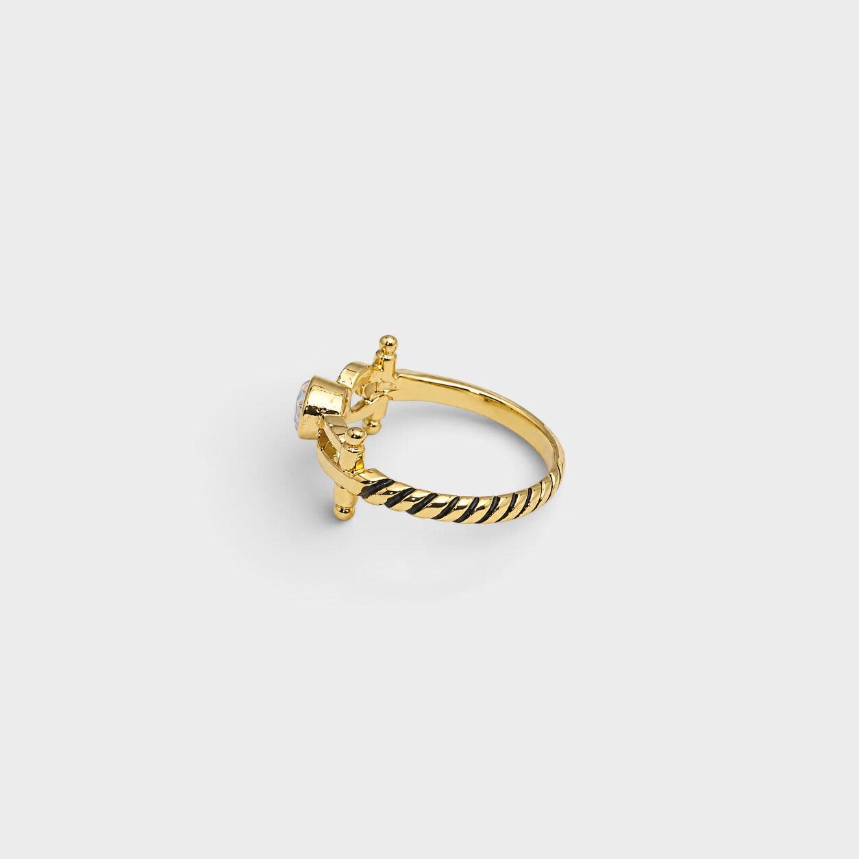 Opal Link Ring