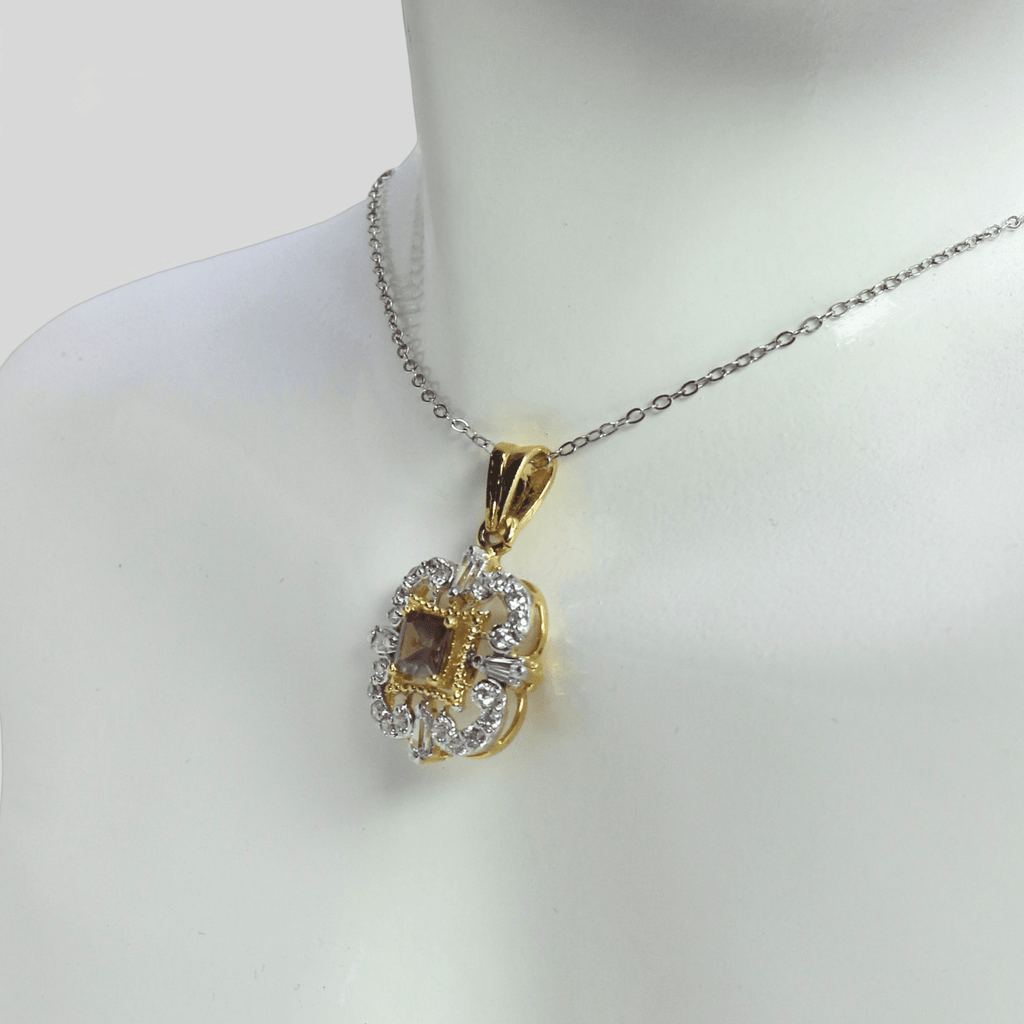 Rose Square Set - Monis Anas Jewellers
