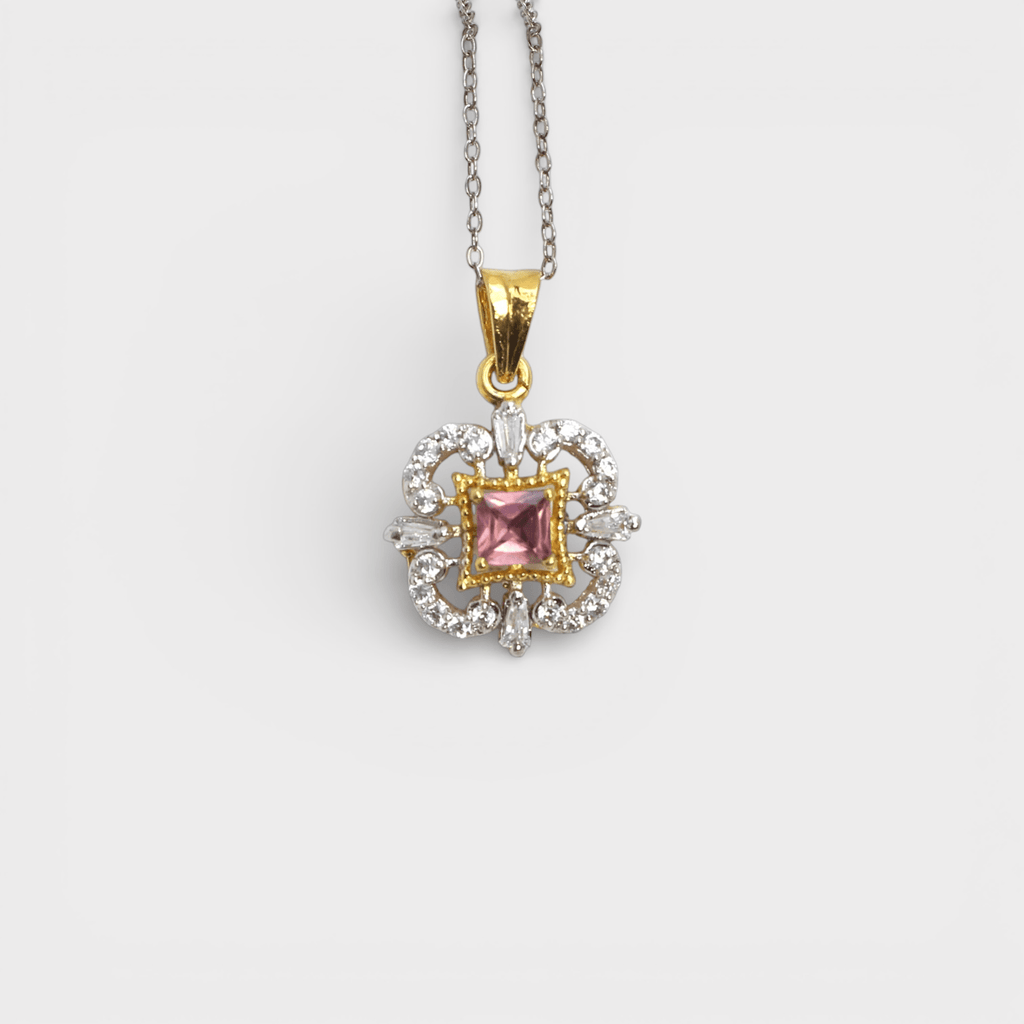 Rose Square Set - Monis Anas Jewellers